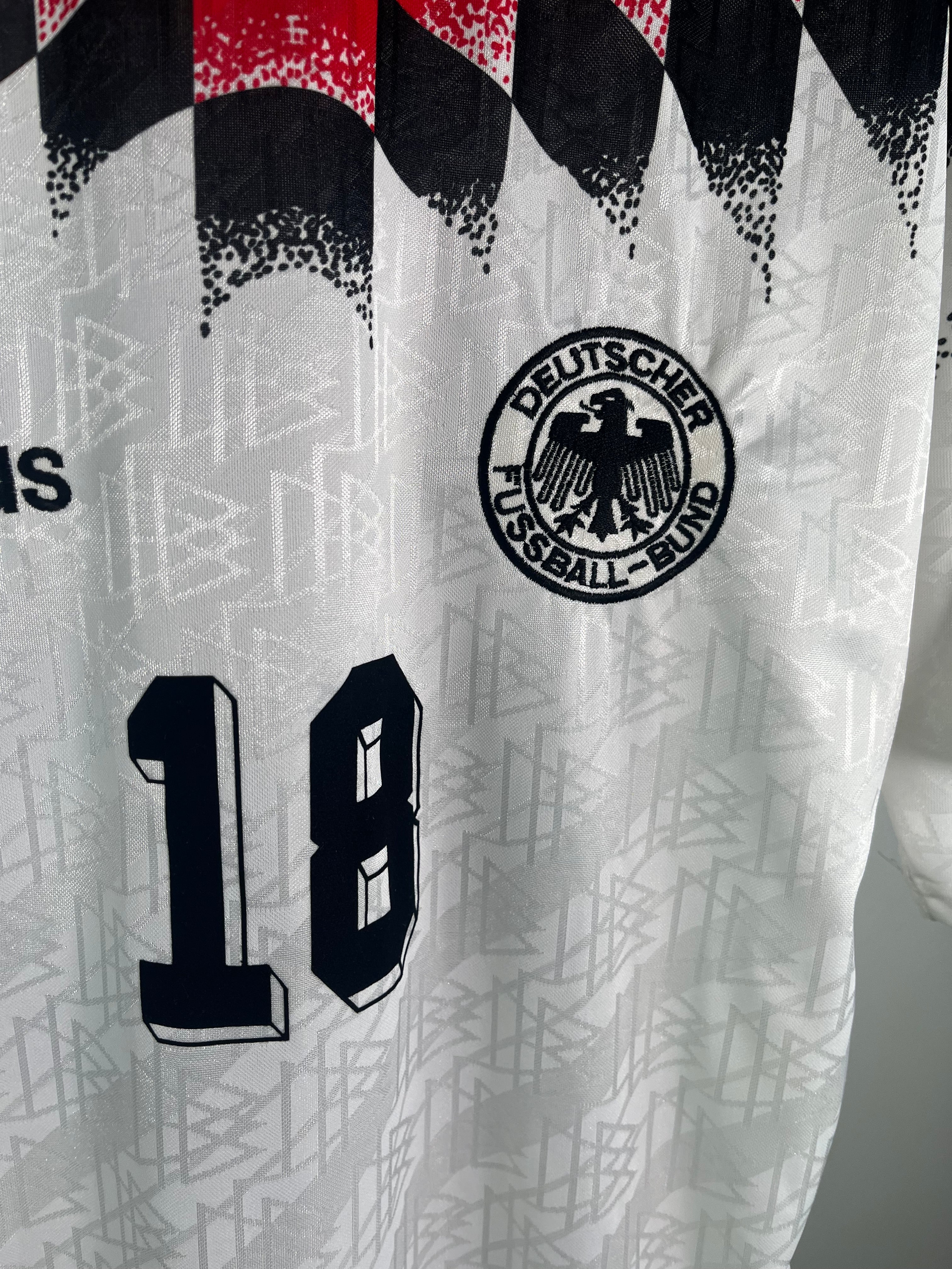 Jersey Alemania Local 1994 1996 Jurgen Klinsmann (S)