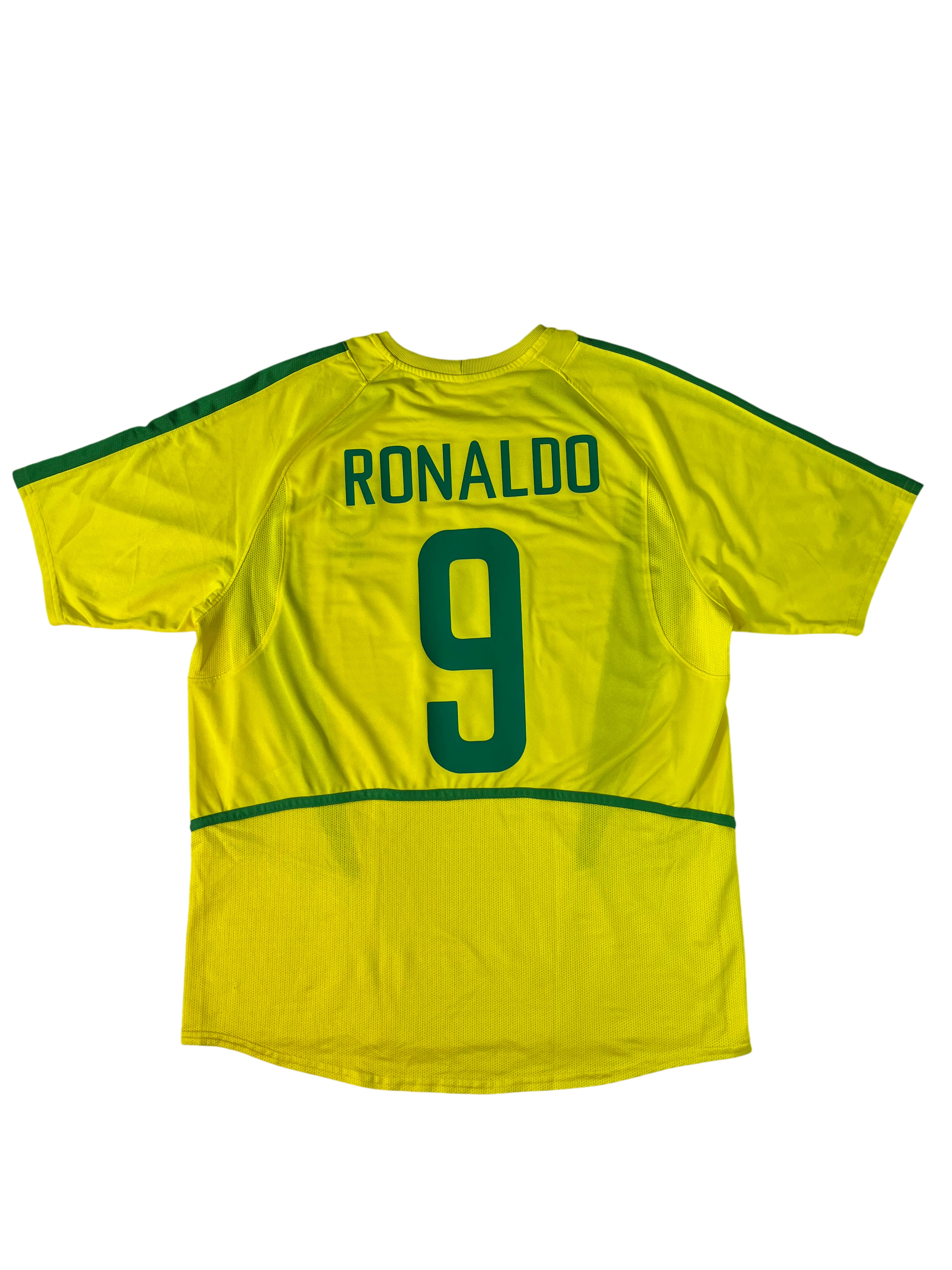 Jersey Brasil Local 2002 2004 Ronaldo Nazario (M)
