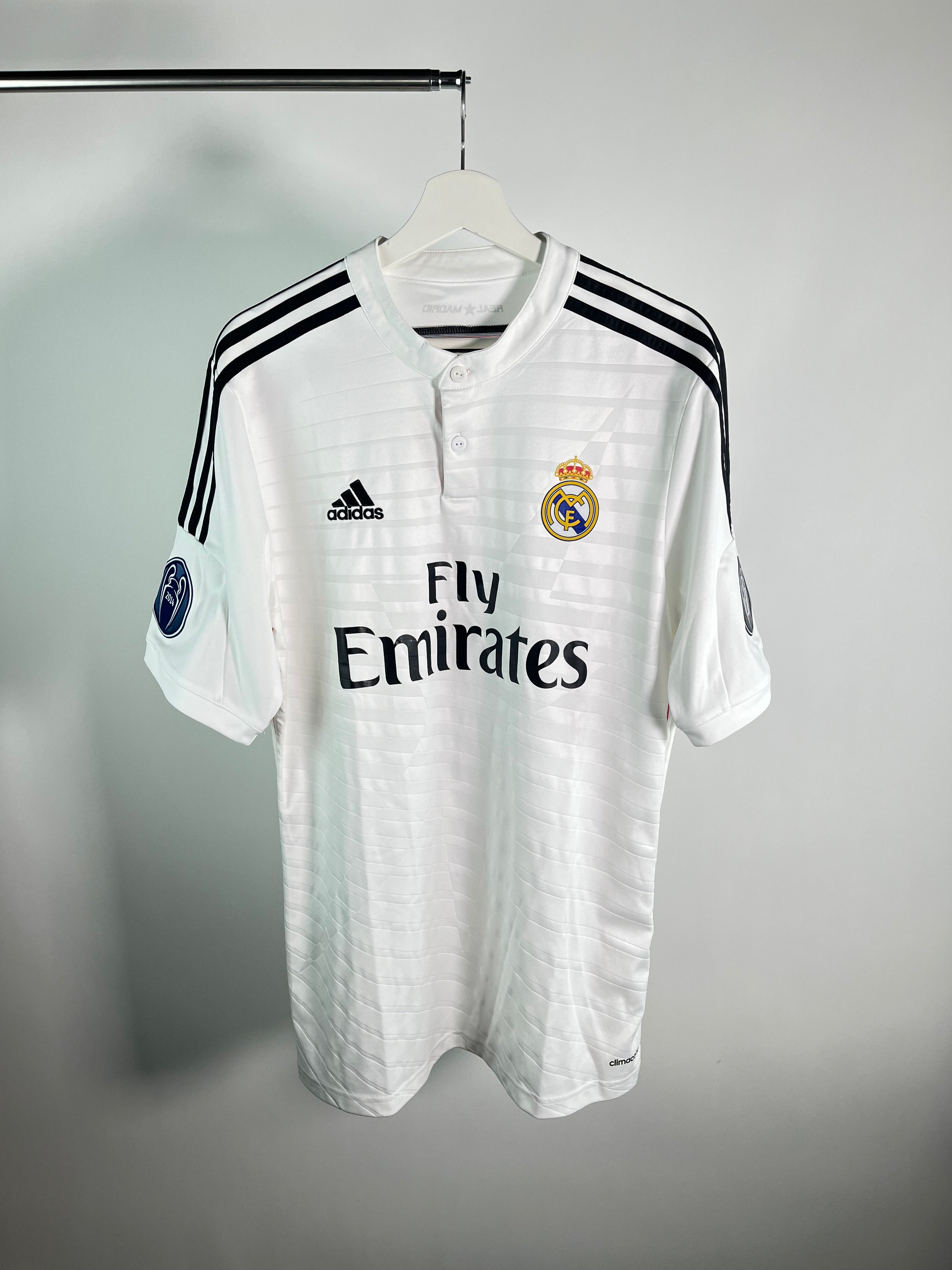 Jersey Real Madrid Local 2014 2015 Champions League Gareth Bale (L)