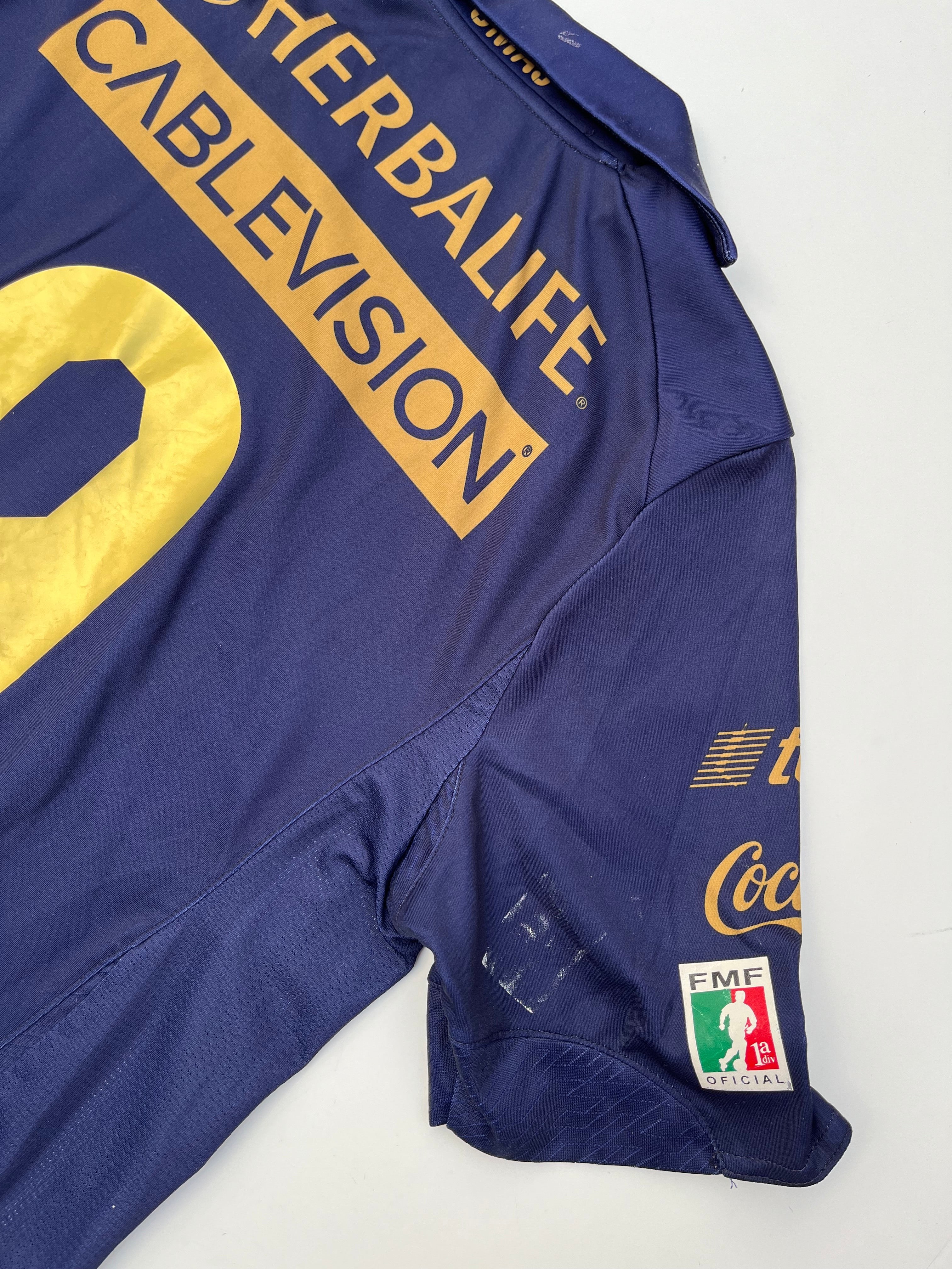 Jersey Pumas Visita 2010 2011 Utilería Dante López (L)