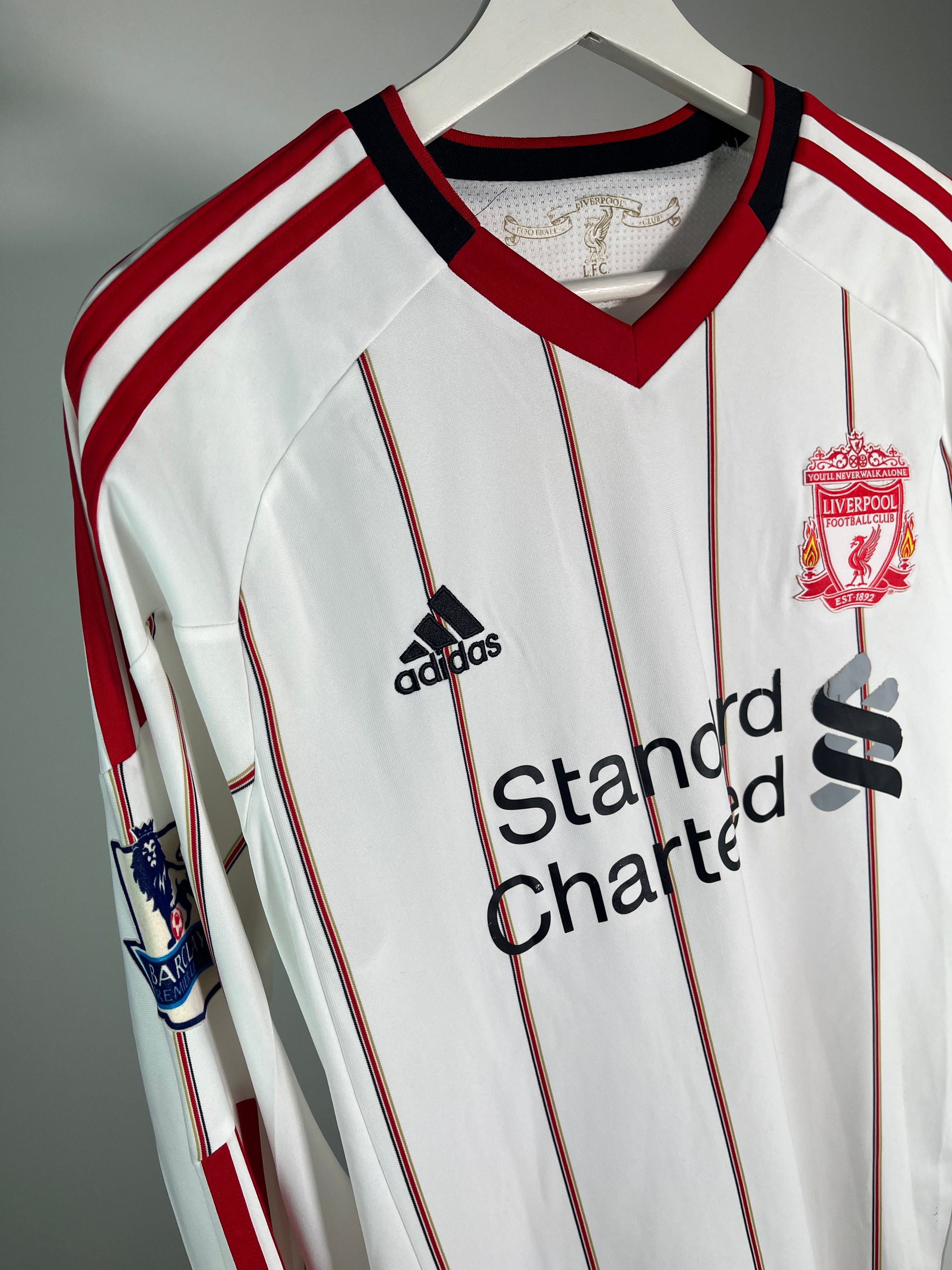 Jersey Liverpool Visita 2010 2011 Manga Larga Joe Cole (S)