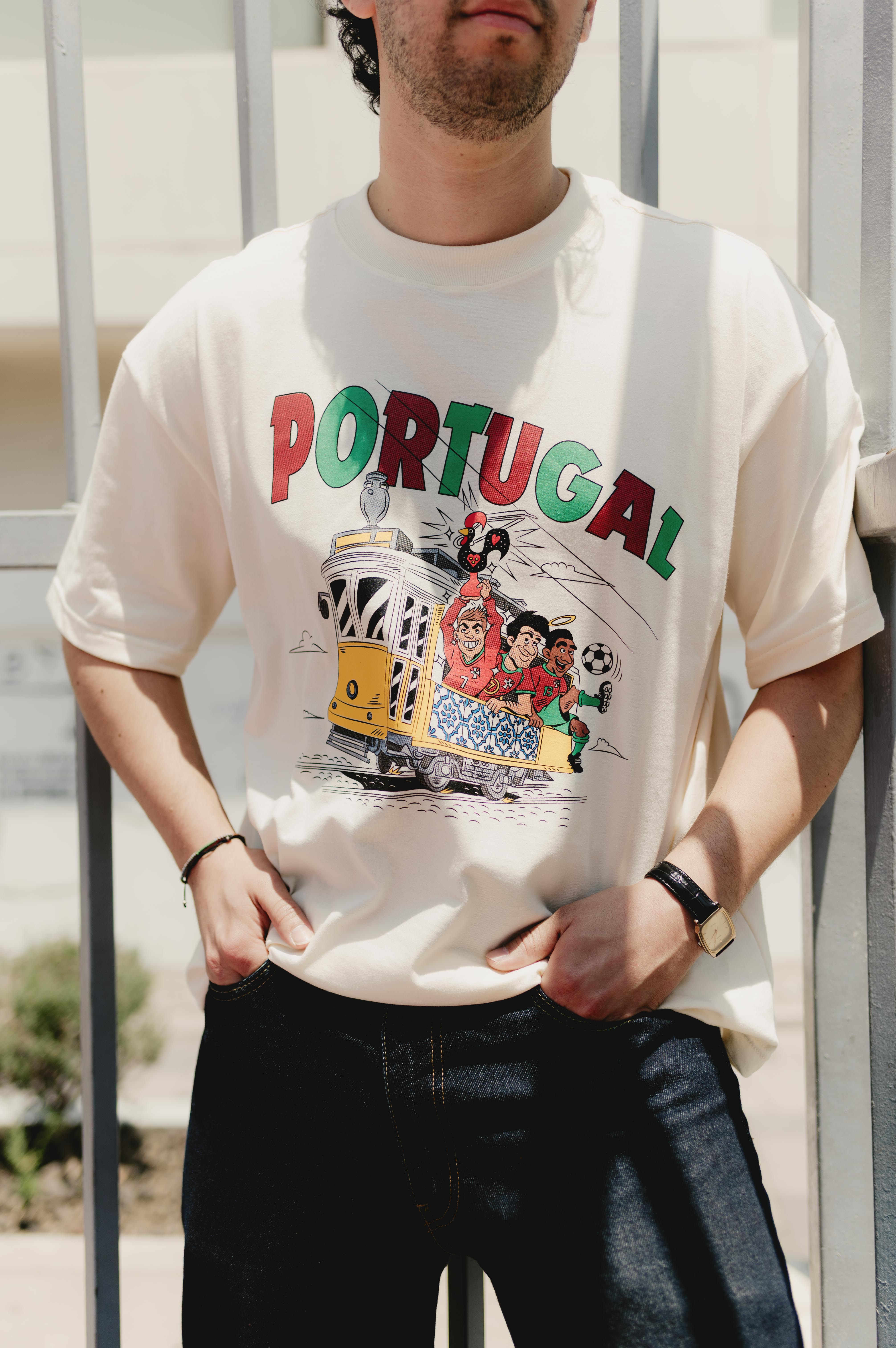 Playera Merch Portugal x El Jugador Número 12 (Múltiples Tallas)