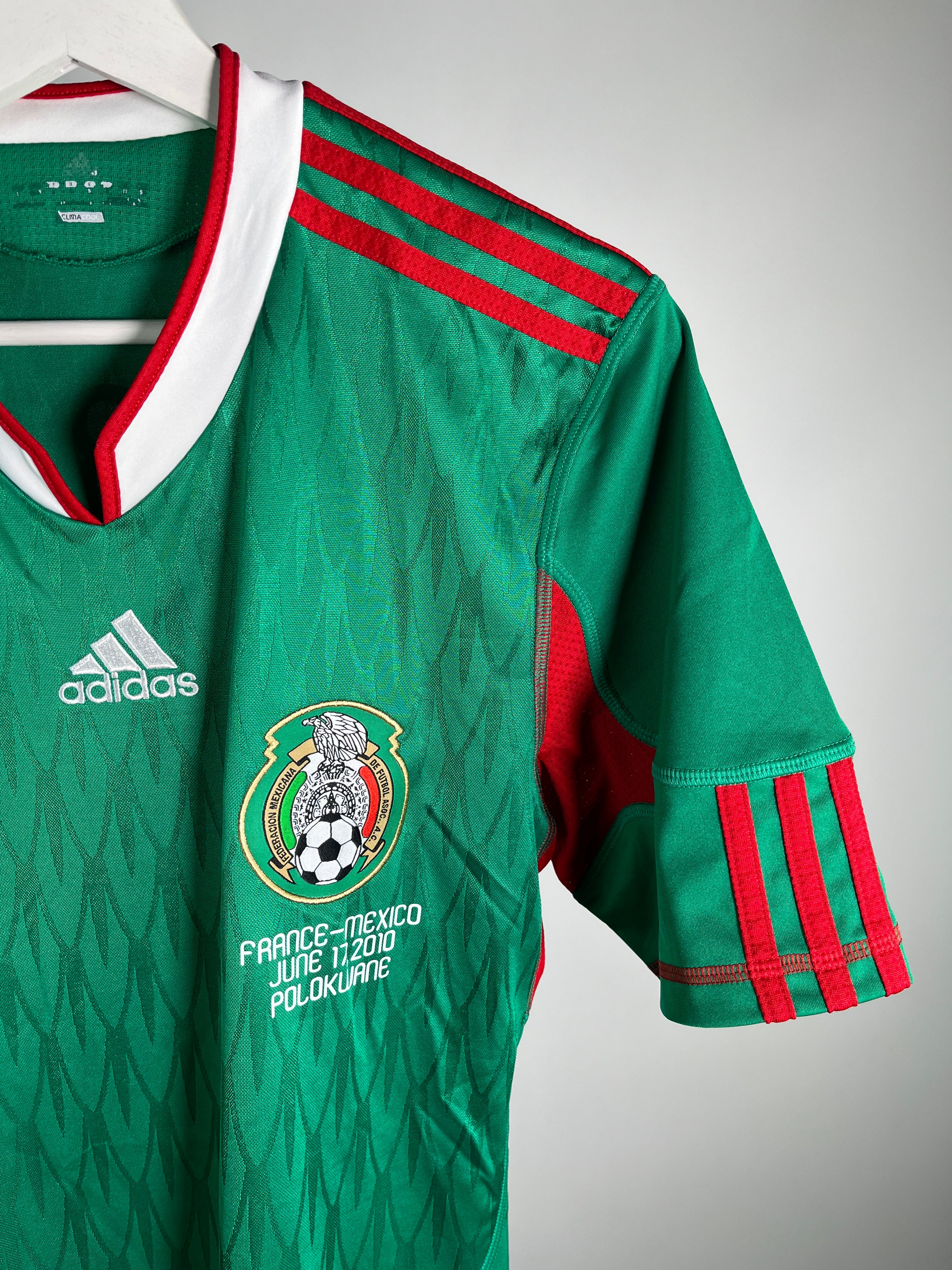 Jersey México Local 2010 2011 *Match Detail vs Francia* Rafael Márquez (S)