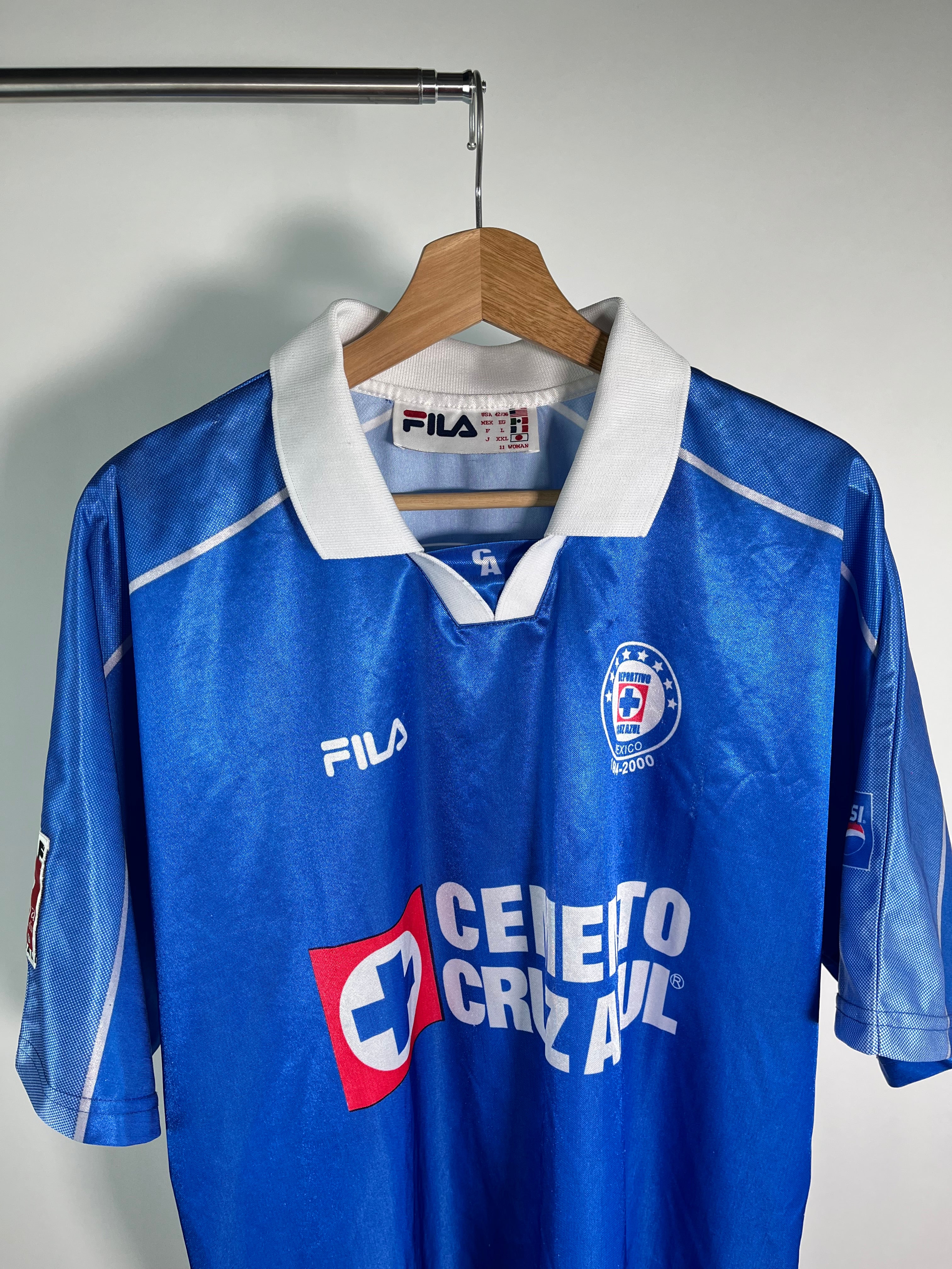 Jersey Cruz Azul Local 2000 2001 (XL)