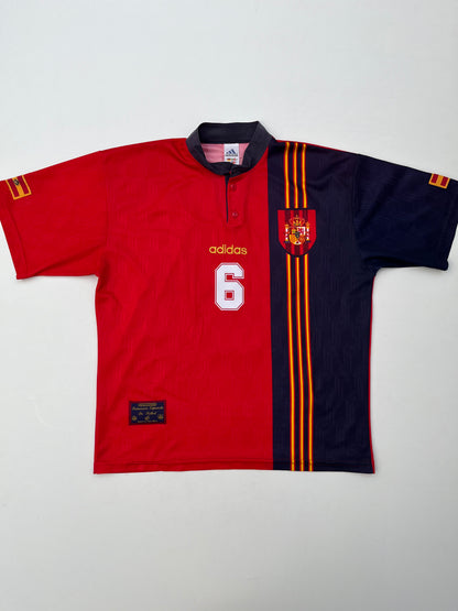 Jersey España Local 1996 1997 Fernando Hierro (L)