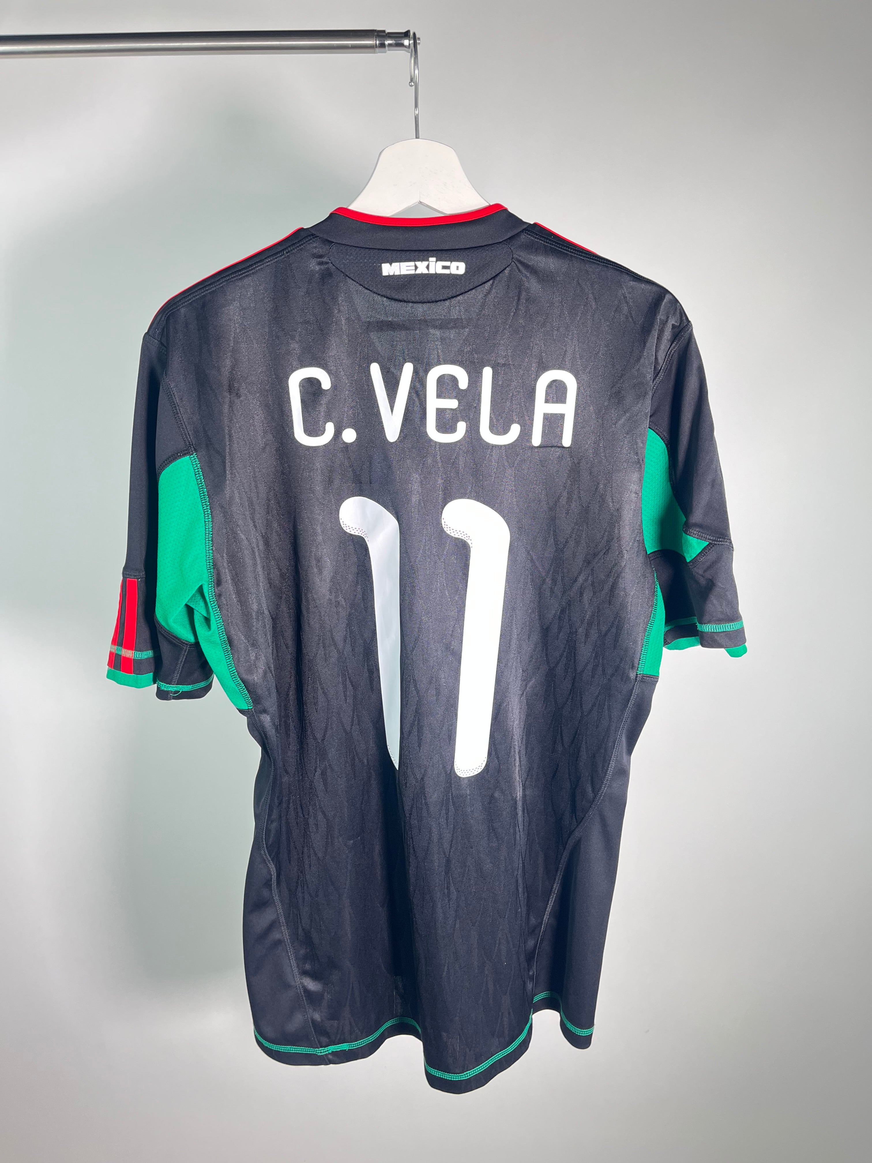 Jersey México Visita 2010 2011 *Match Detail vs Sudáfrica* Carlos Vela (M)