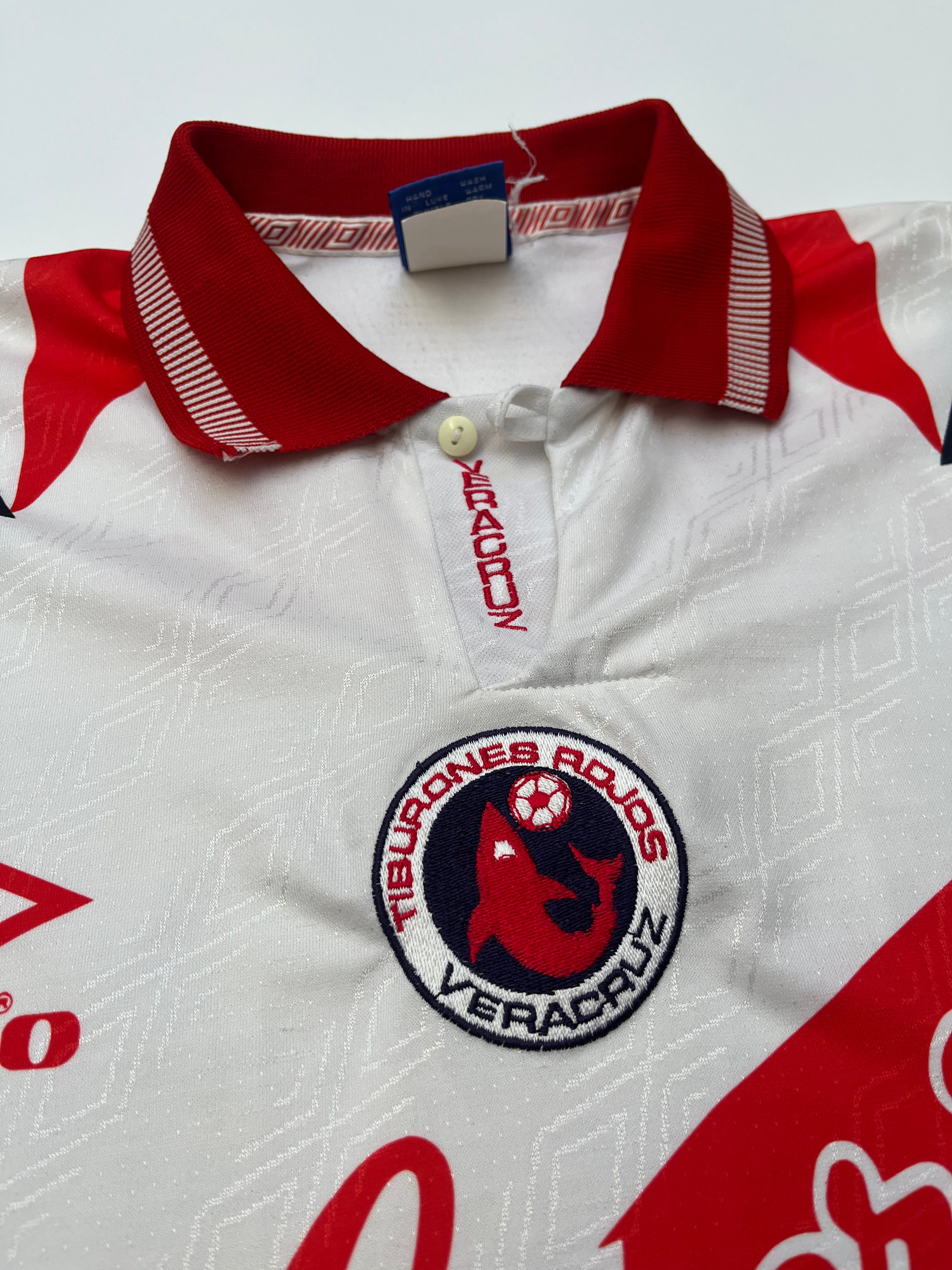 Jersey Tiburones Vercaruz Visita 1995 1996 (M)