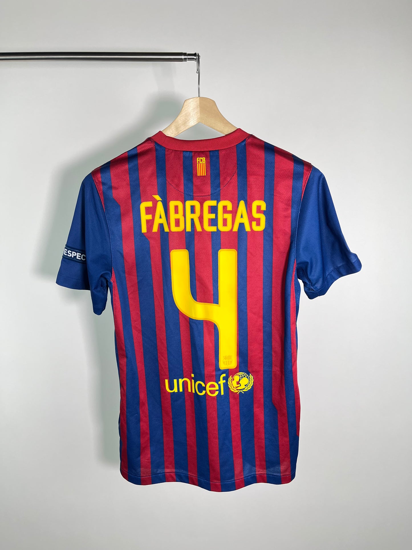 Jersey Barcelona Local 2011 2012 Champions League* Cesc Fàbregas (S)