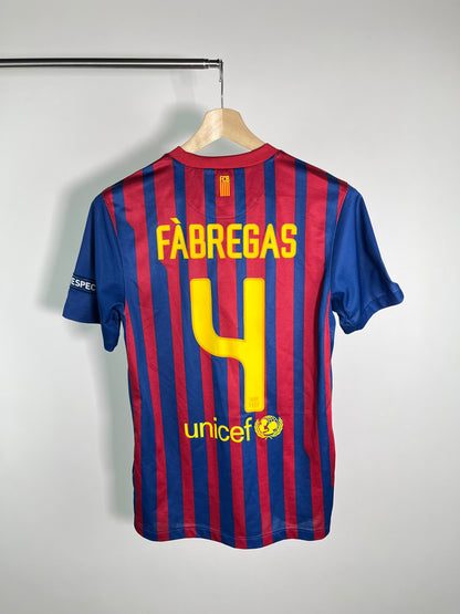 Jersey Barcelona Local 2011 2012 Champions League* Cesc Fàbregas (S)