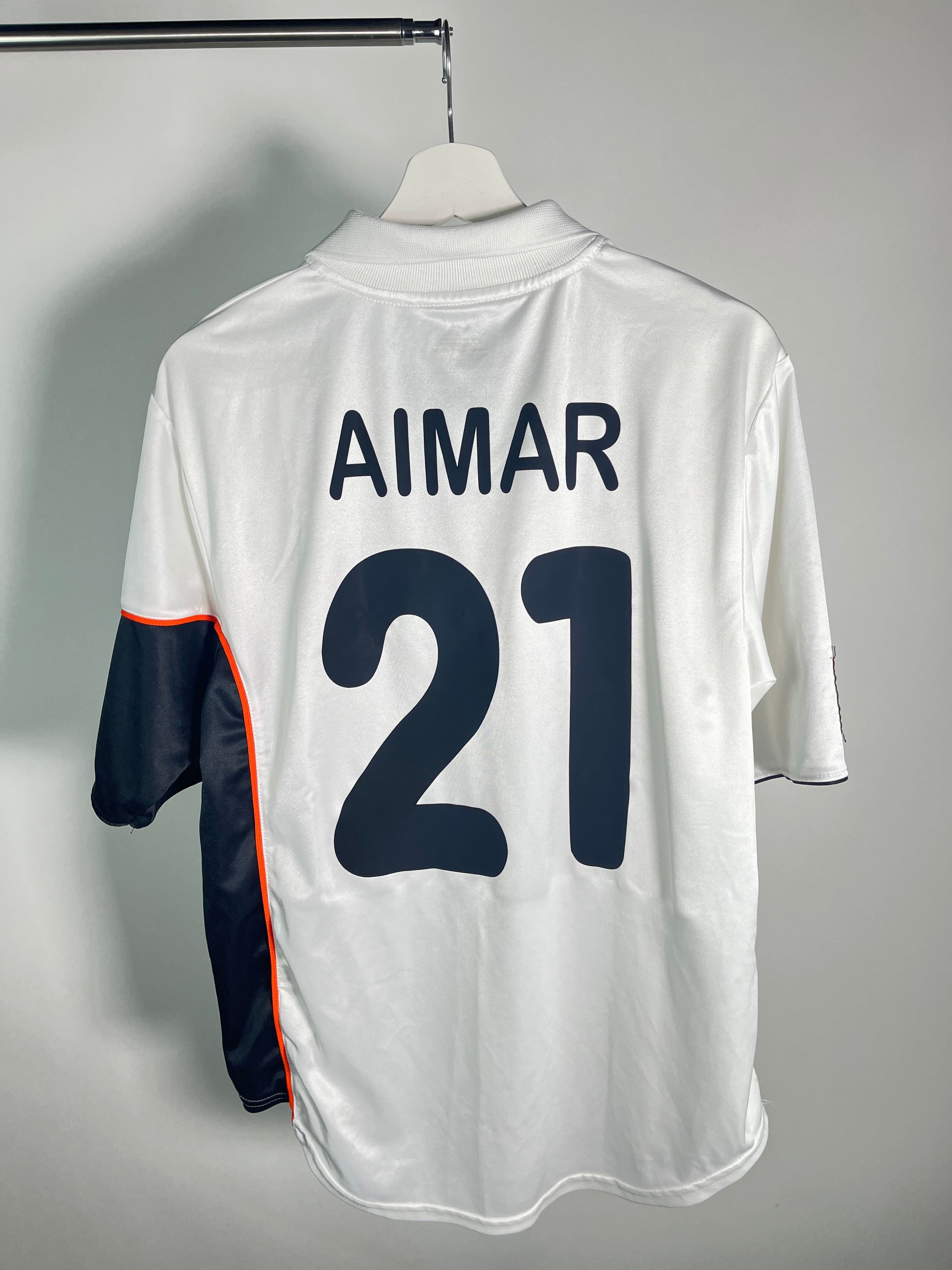 Jersey Valencia local 2001 2002 Pablo Aimar (M)