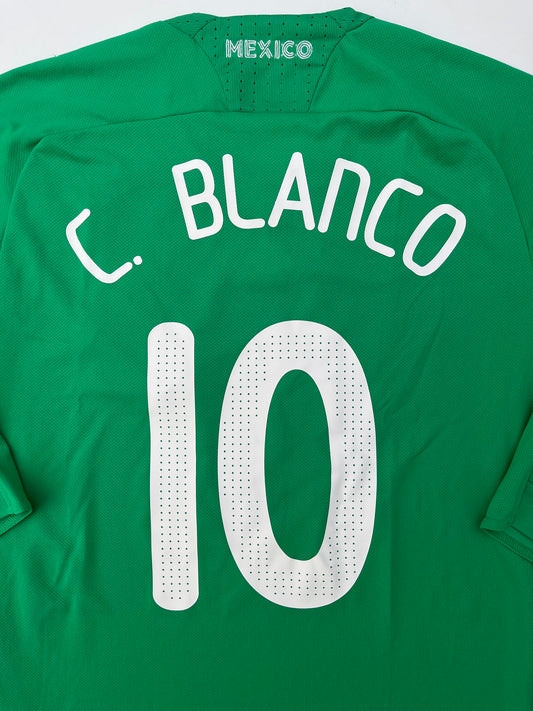 Jersey México Local 2008 2009 Manga 3/4 Cuauhtémoc Blanco (L)