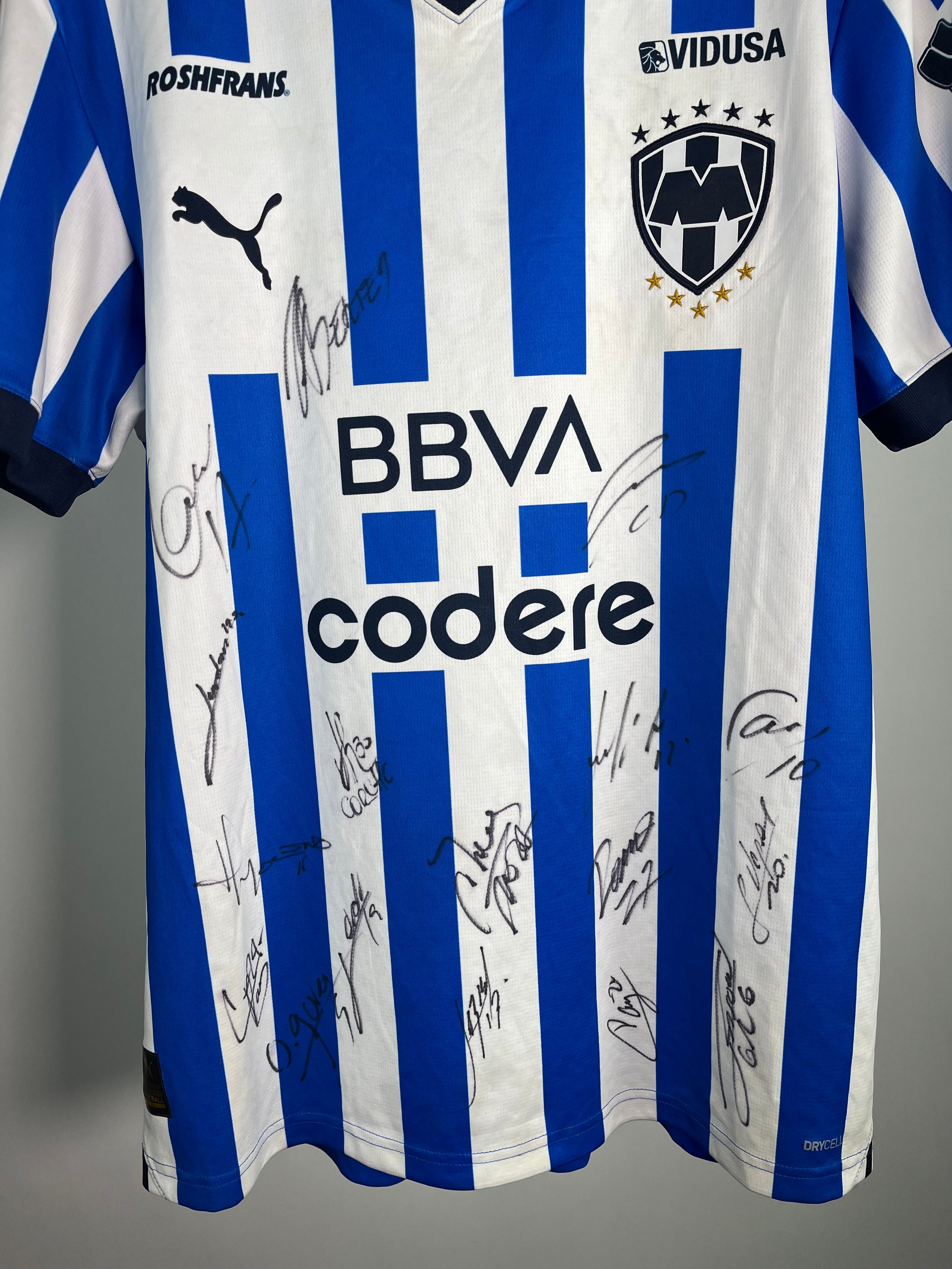 Jersey Rayados Monterrey Local 2022 2023 *Autografiado* (L)