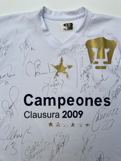 Jersey Pumas Especial Campeones 2009 Autografido (M)