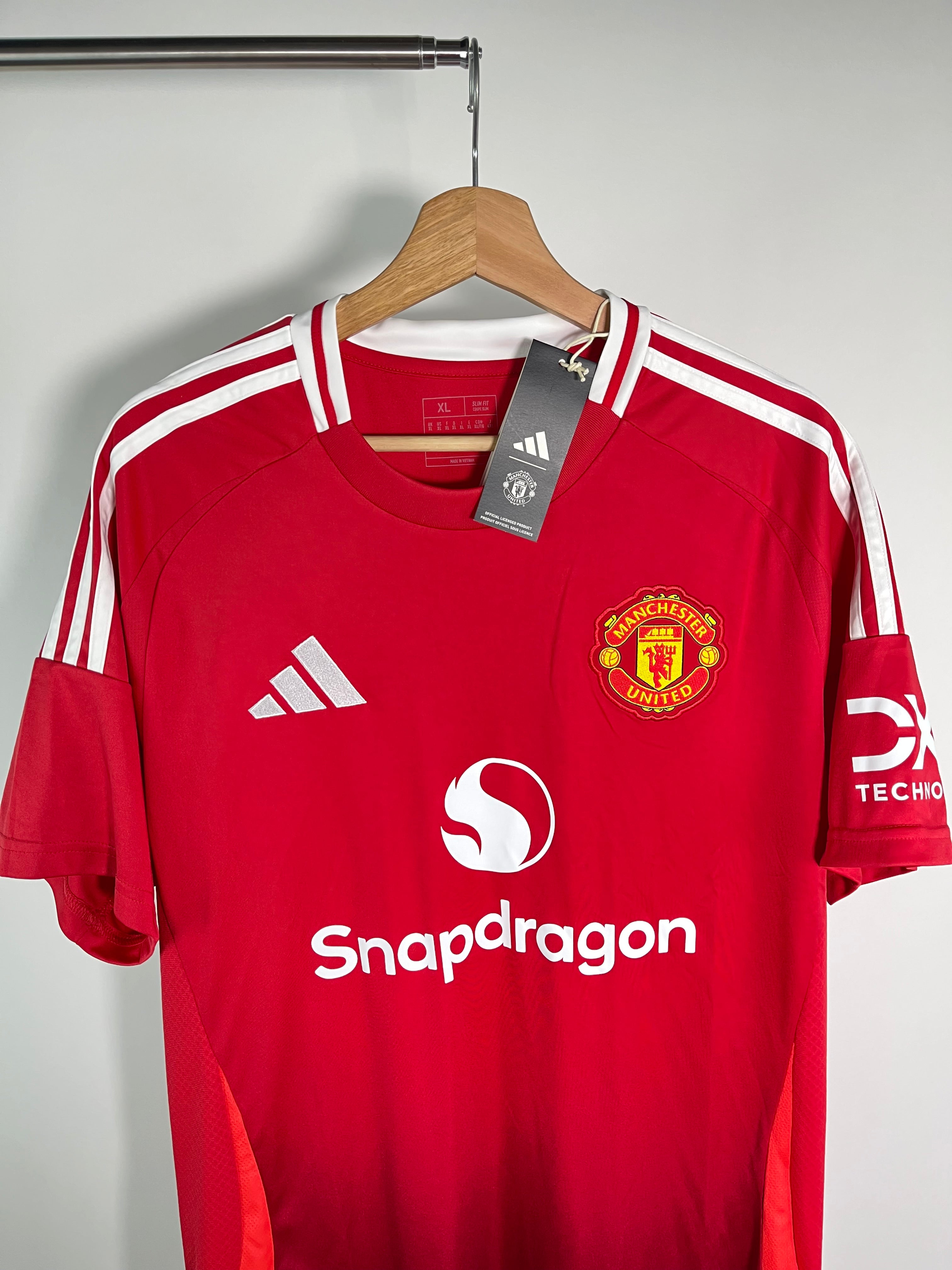 Jersey Manchester United Local 2024 2025 *C/Etiquetas* (XL)