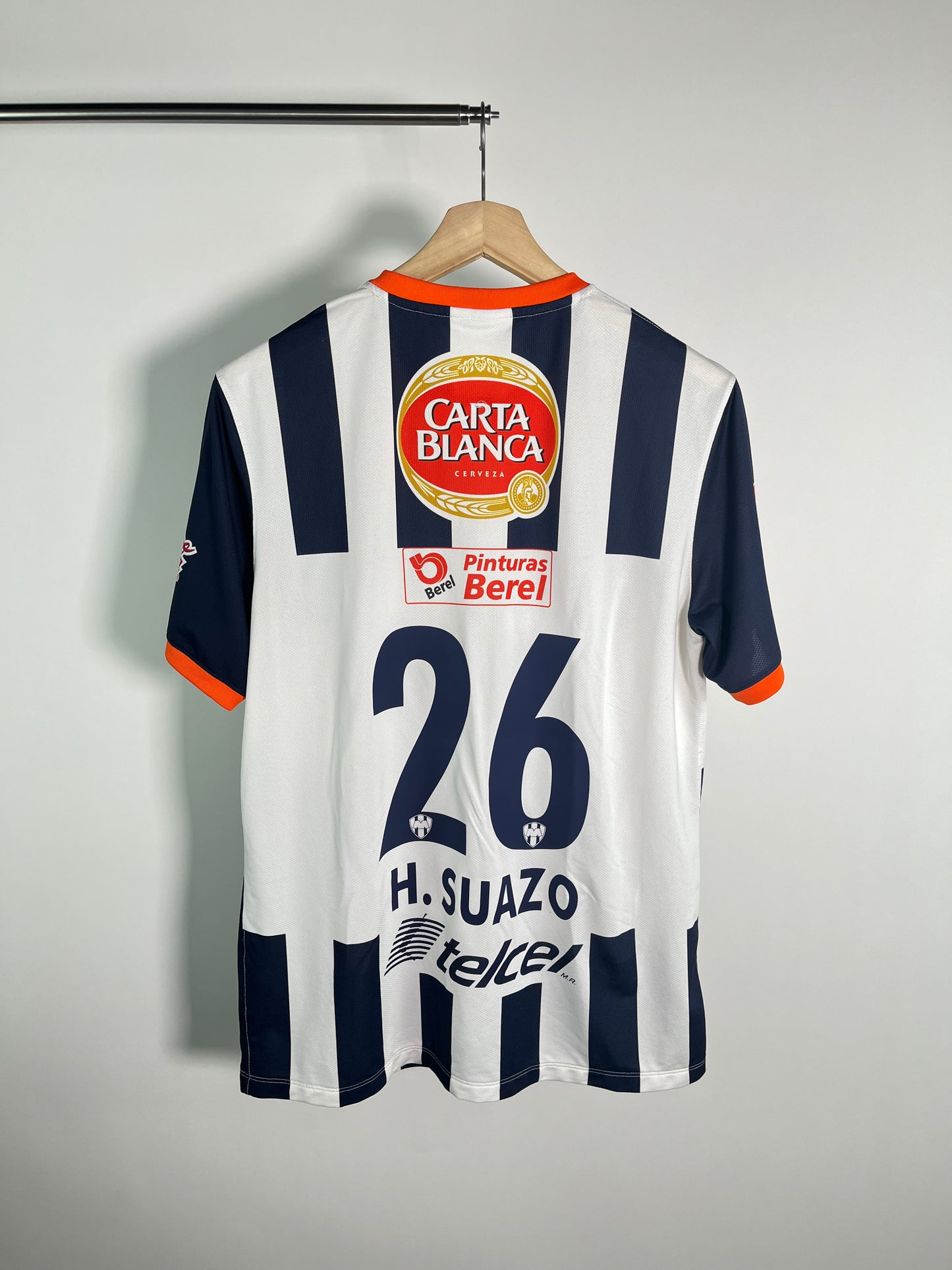 Jersey Rayados Monterrey Local 2013 2014 Humberto “Chupete” Suazo (L)