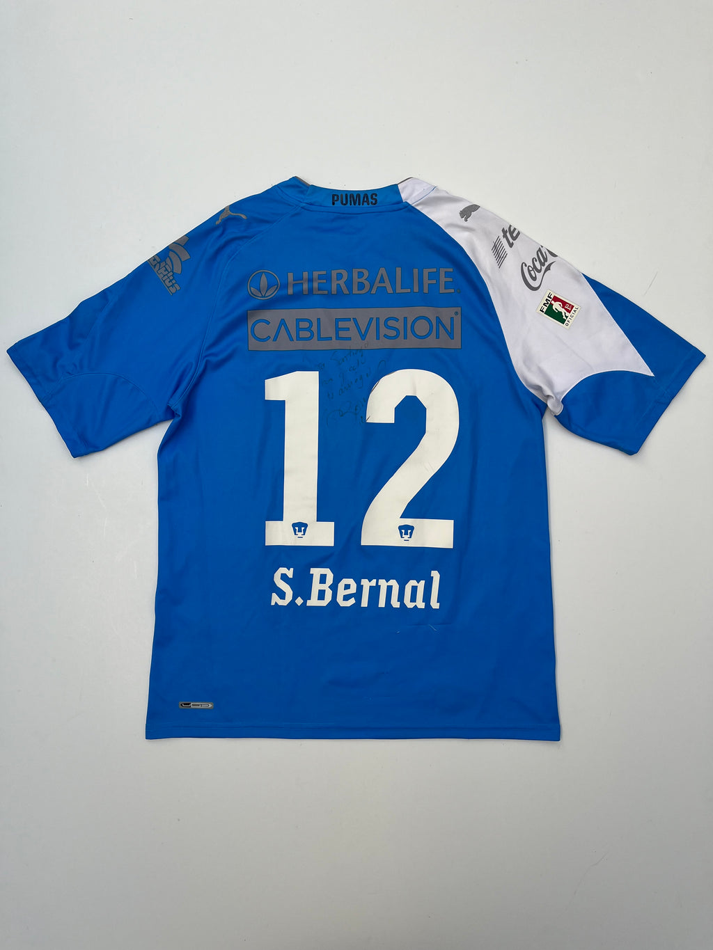 Jersey Pumas Portero 2010 2011 Versión Utilería Autografiado Sergio Bernal (L)