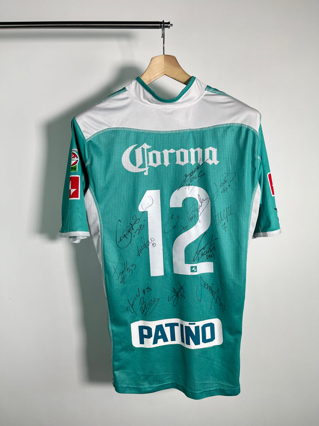 Jersey Merida Visita 2016 2017 Match Worn Autografiado David Patiño (M)