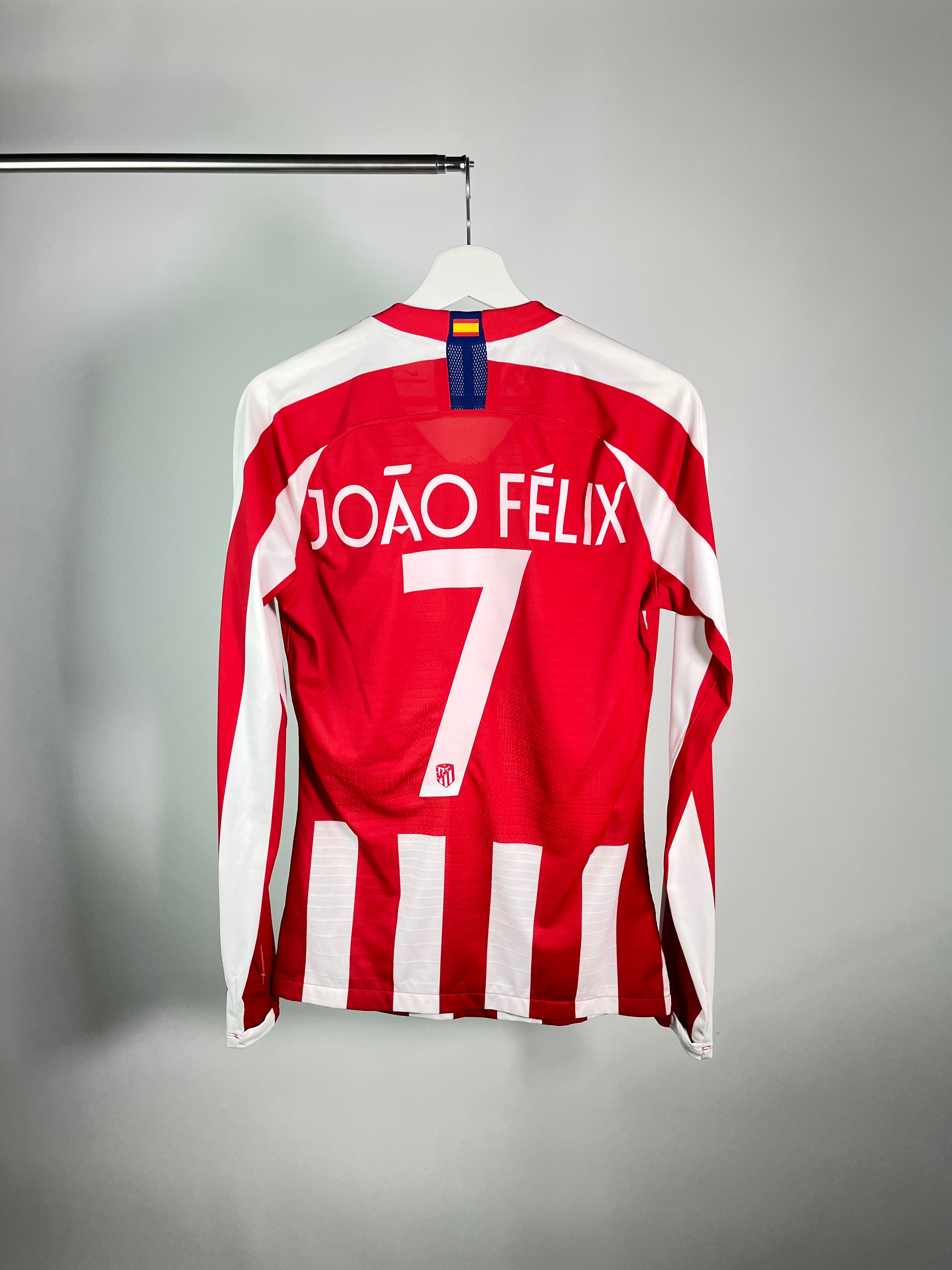 Jersey Atletico de Madrid Local 2019 2020 Manga Larga Utilería Joao Félix (S)