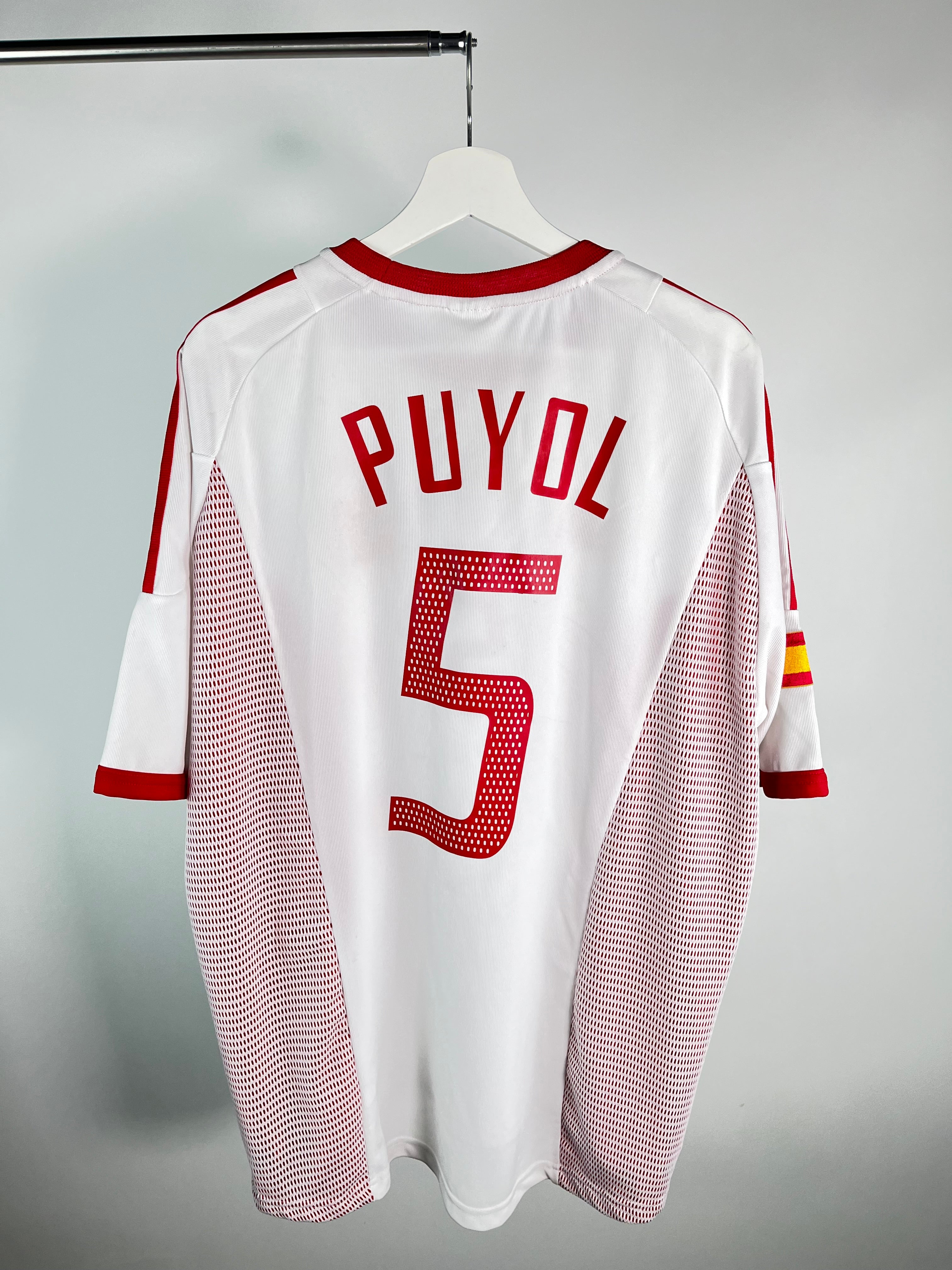 Jersey España Visita 2002 2004 Carles Puyol *C/Etiquetas* (XL)