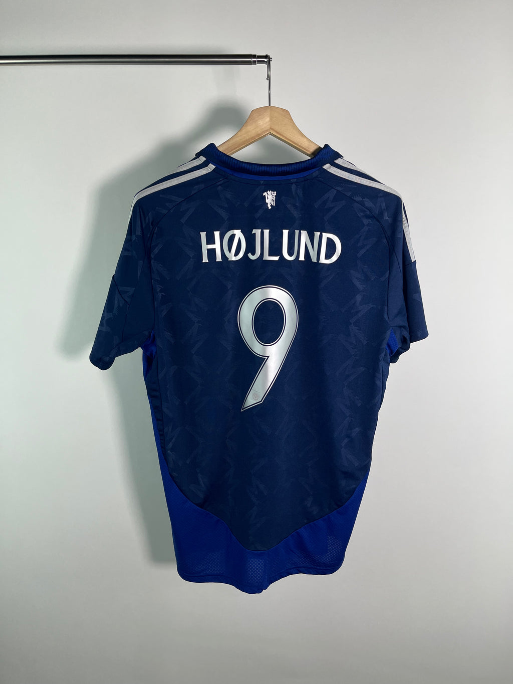 Jersey Manchester United Visita 2024 2025 Rasmus Højlund (XL)