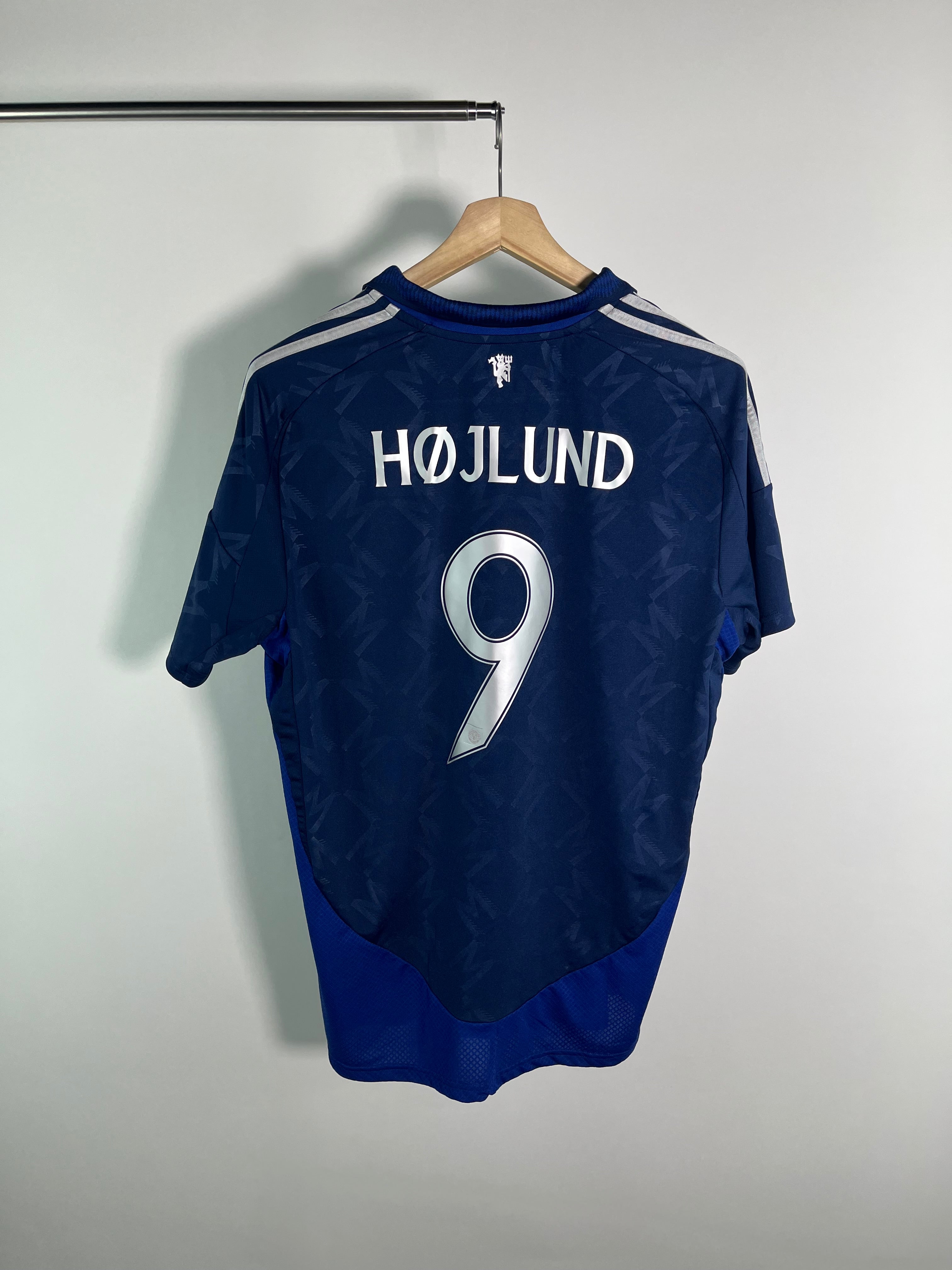 Jersey Manchester United Visita 2024 2025 Rasmus Højlund (XL)