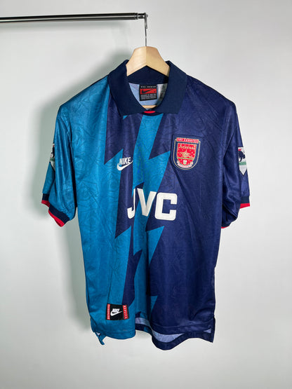 Jersey Arsenal Visita 1995 1996 Dennis Bergkamp (M)