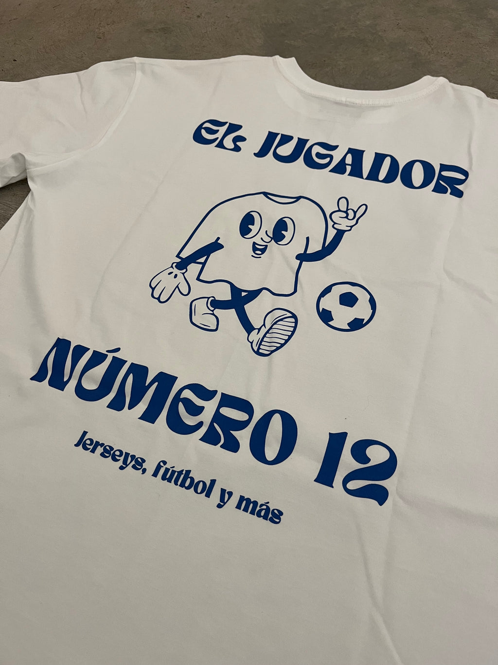 Playera El Jugador Número 12 (Oversized Fit)