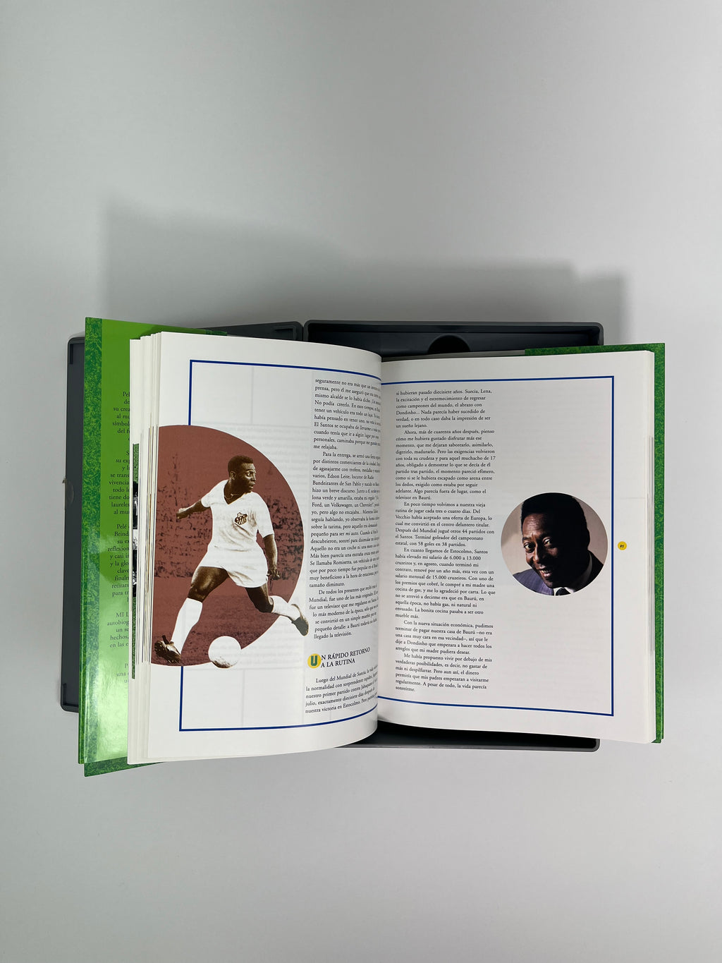 Huella Pelé Con Certificado de Autenticidad