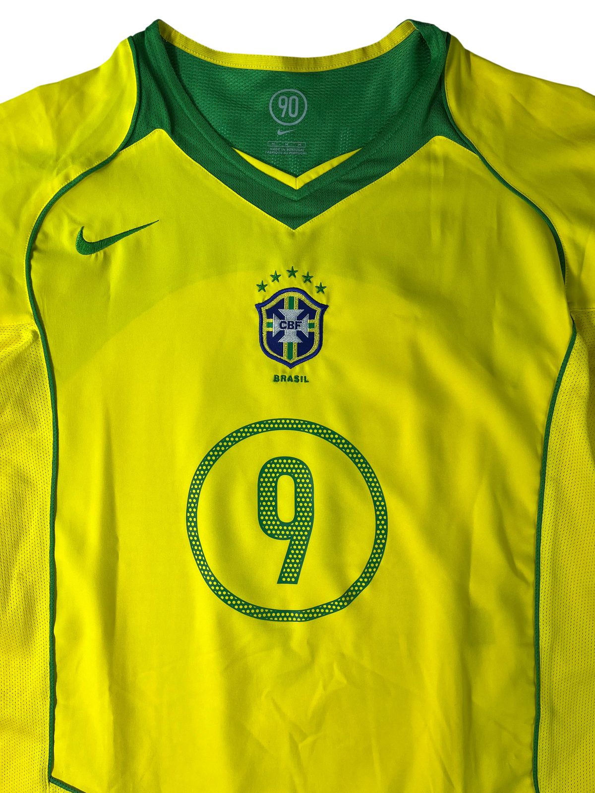 Jersey Brasil Local 2004 2006 *Total 90* Ronaldo Nazário (M)