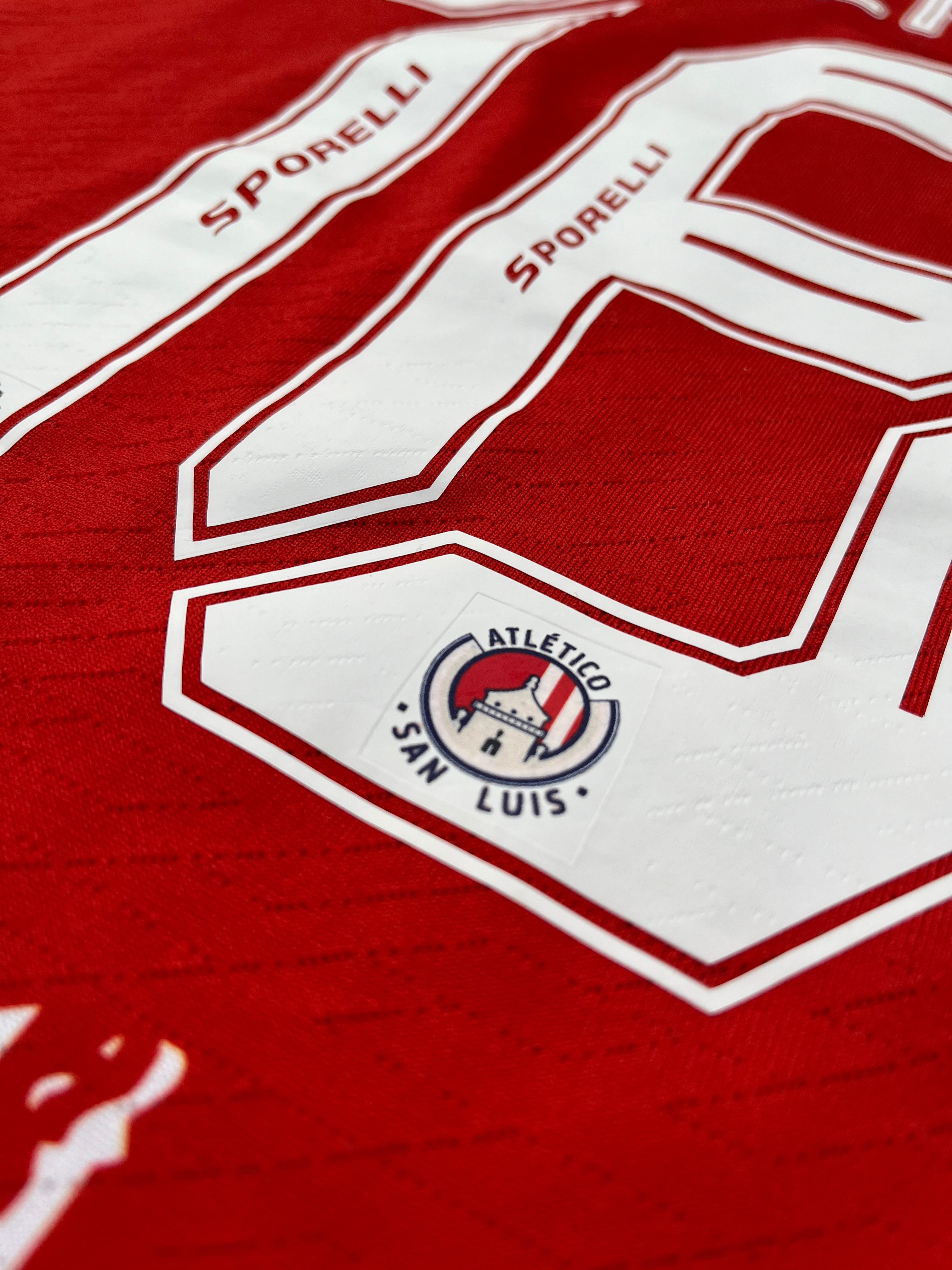 Jersey Atlético de San Luis Local 2022 2023 Match Worn Javier Güémez (M)