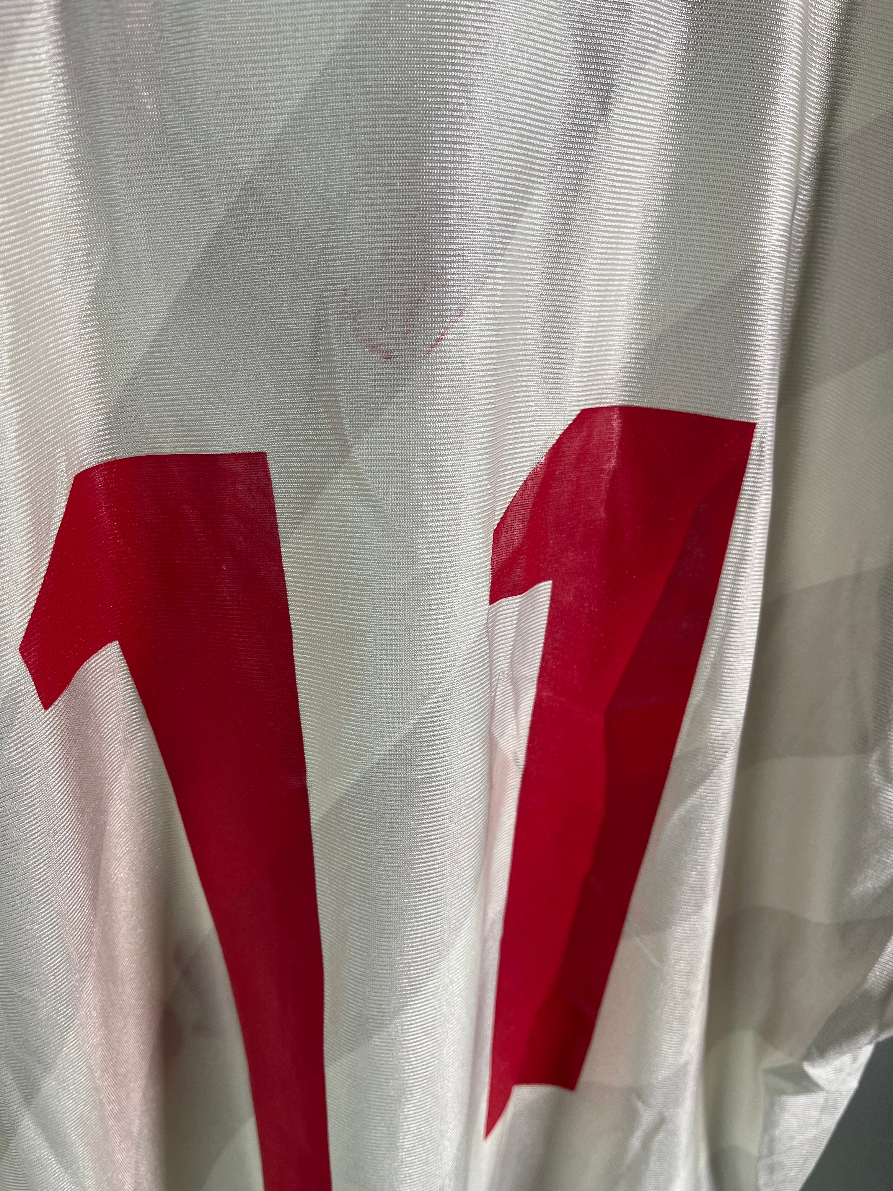 Jersey Atlético Morelia Visita 1989 1990 Match Worn Gustavo Moscoso (L)