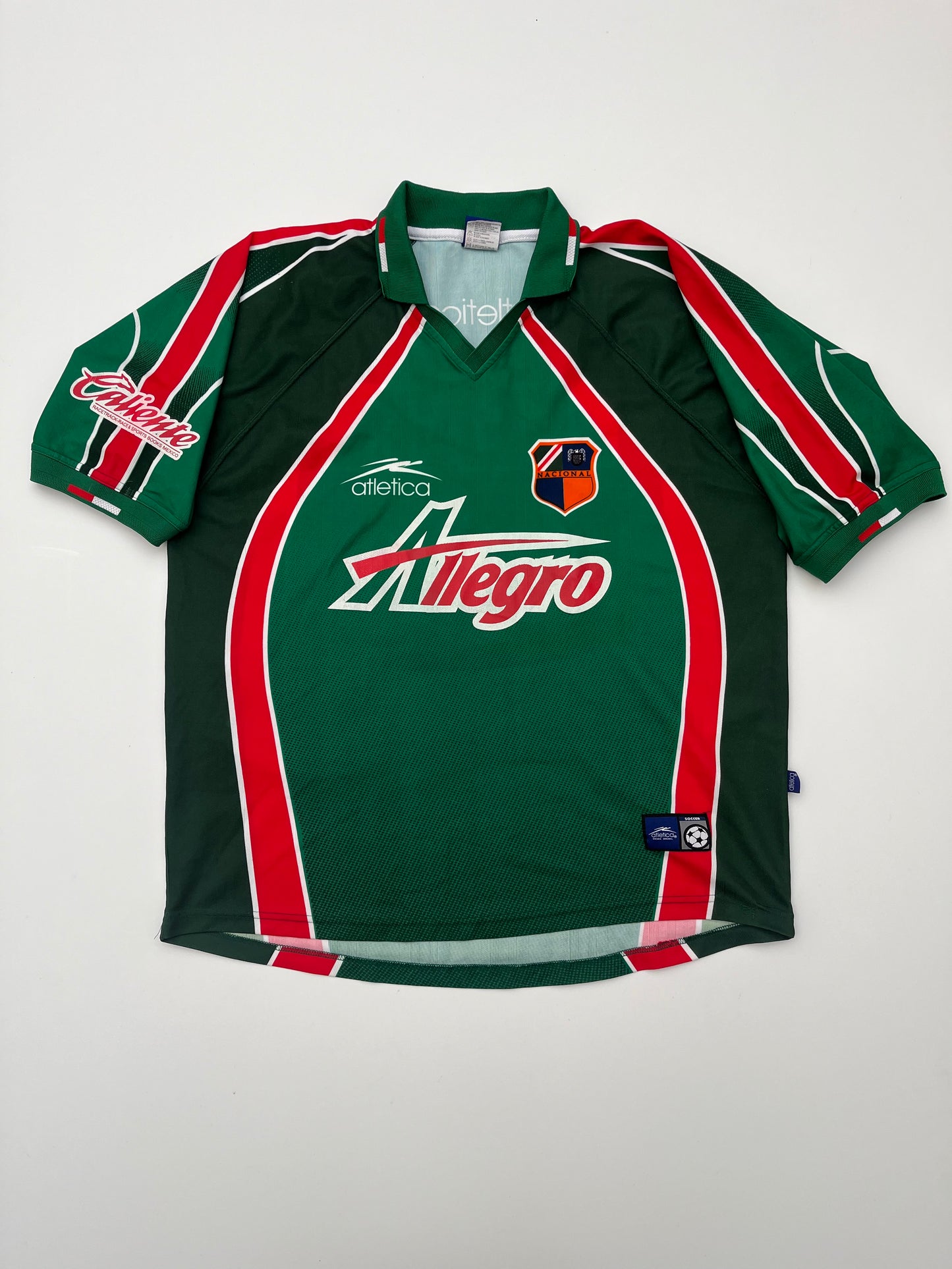 Jersey Club Nacional de Futbol Tijuana Local 2000 2001 Match Worn Arturo Albarrán (XL)