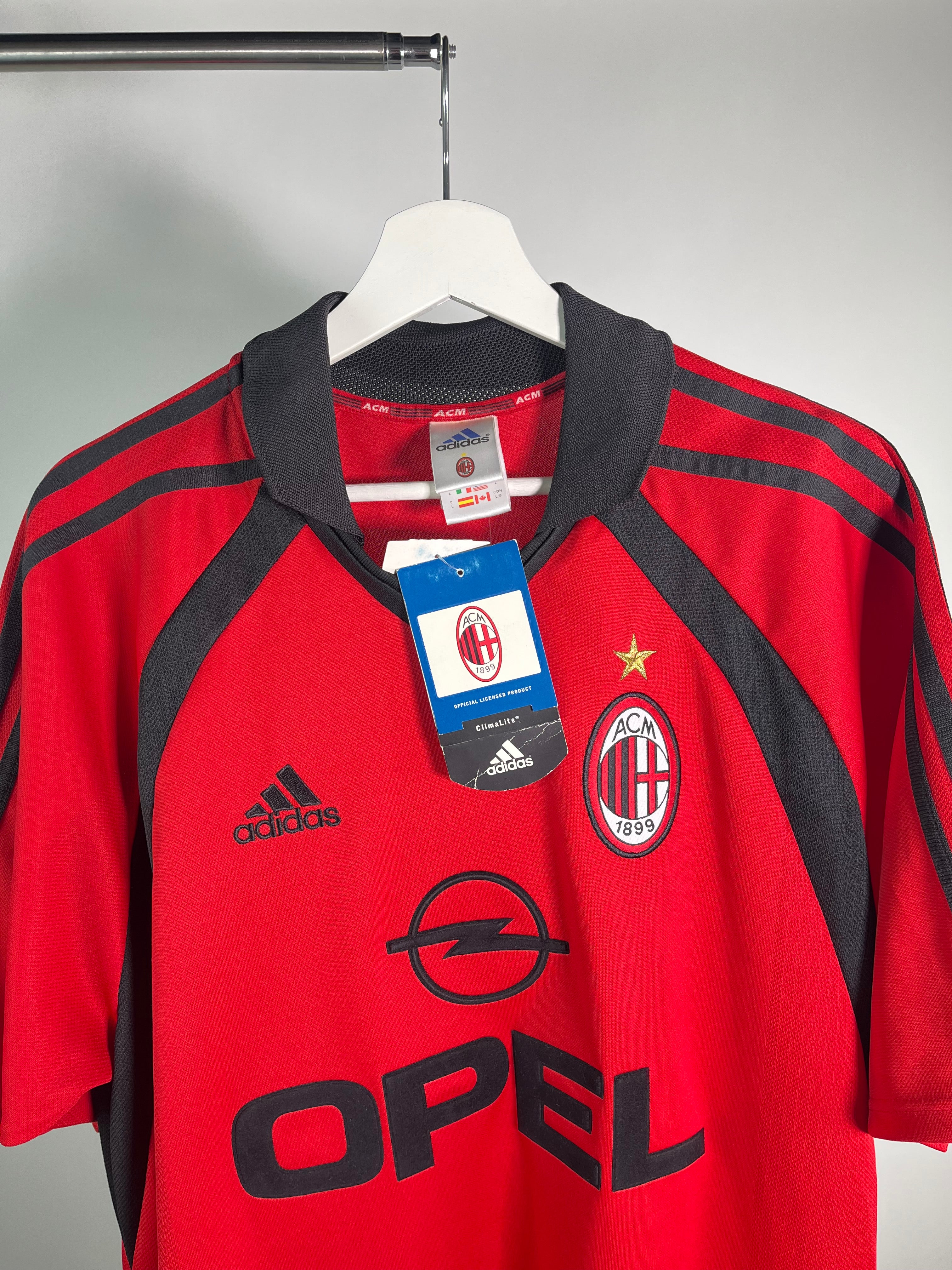 Jersey AC Milán Tercera 2001 2002 *C/Etiquetas* (L)