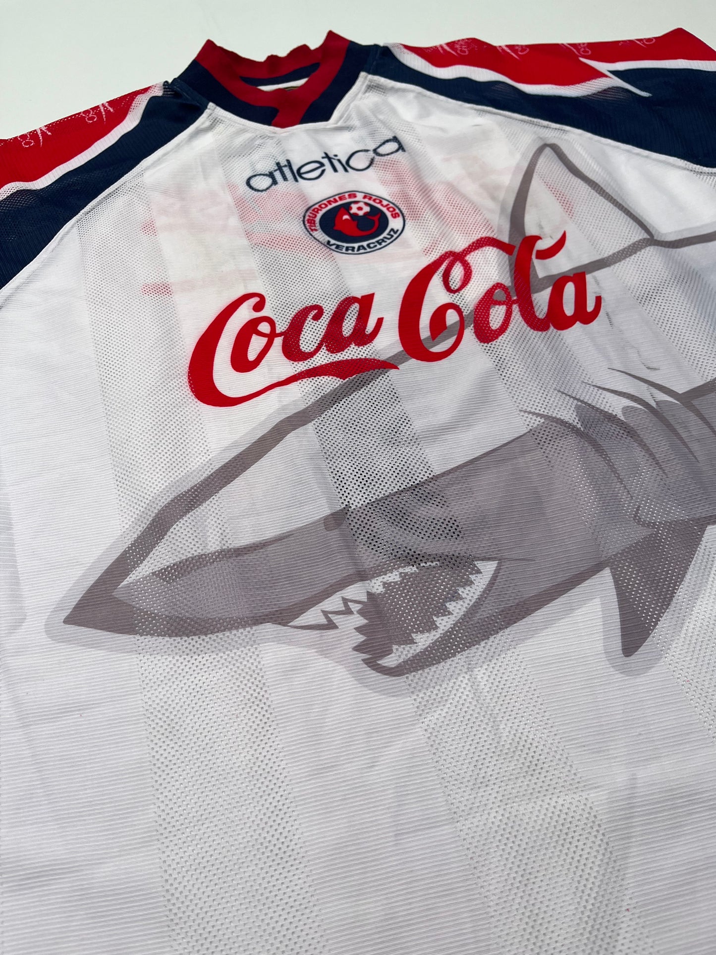 Jersey Veracruz Visita 1998 1999 Match Worn Miguel Murillo (XL)
