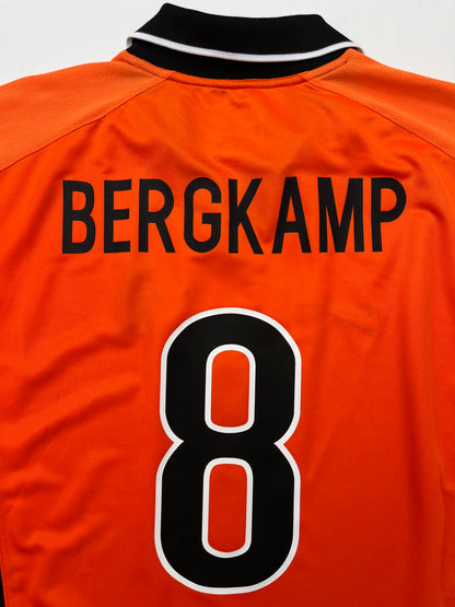 Jersey Países Bajos Local 1998 1999 Dennis Bergkamp (L)