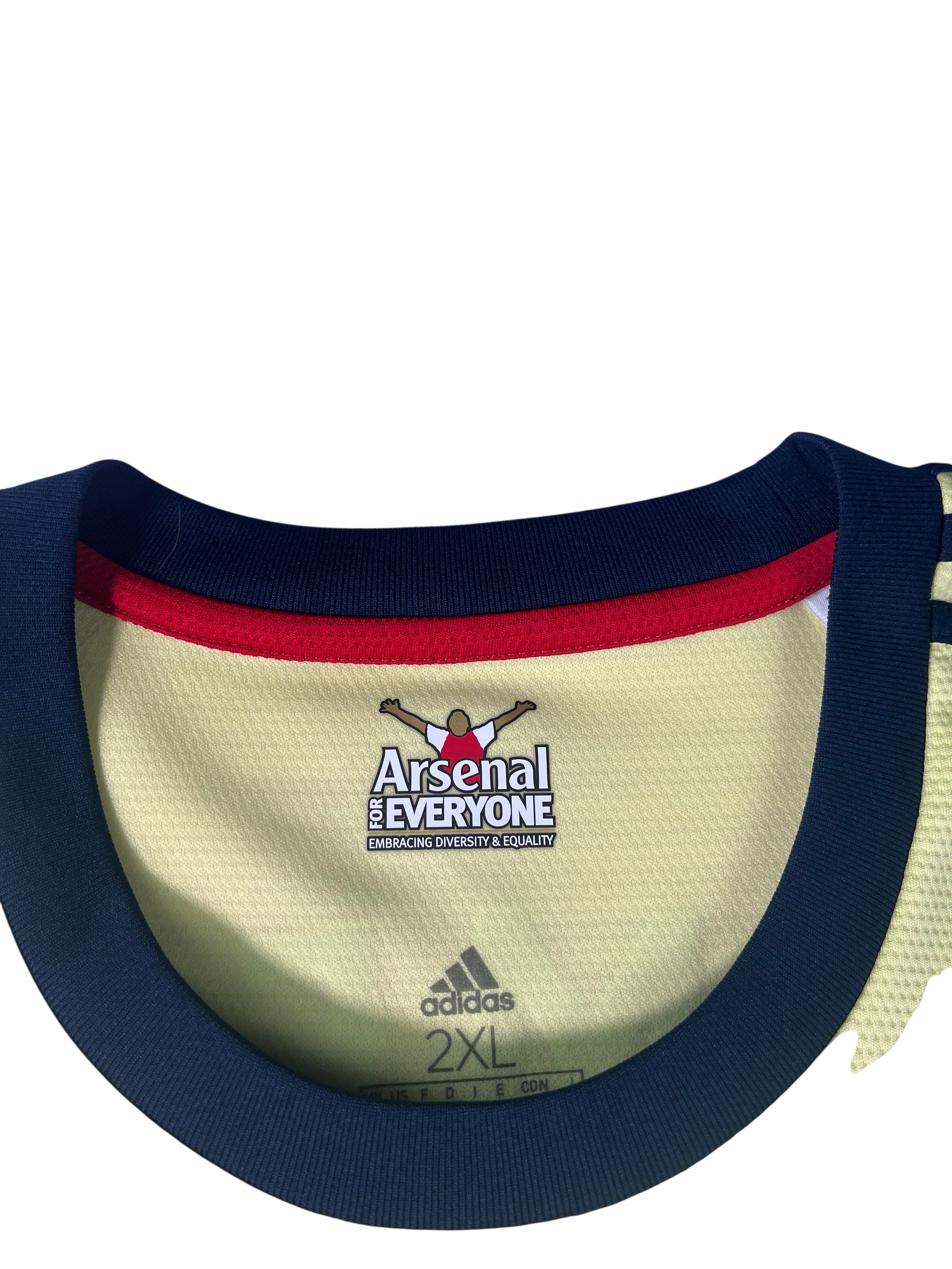 Jersey Arsenal Visita 2021 2022 Pierre Emerick Aubameyang (XXL)