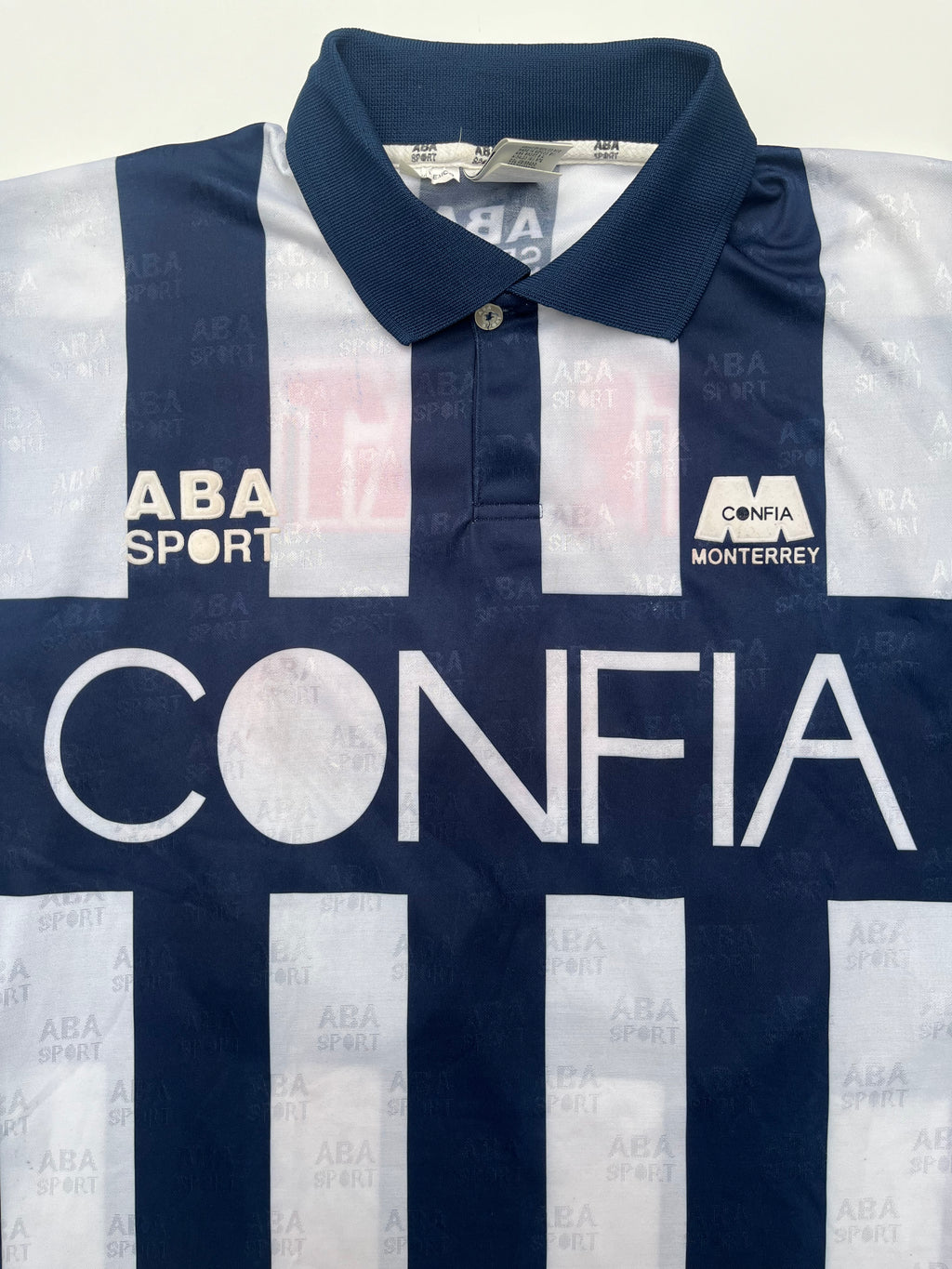 Jersey Rayados Monterrey Local 1996 1997 Match Worn Carlos Bianchezi (L)