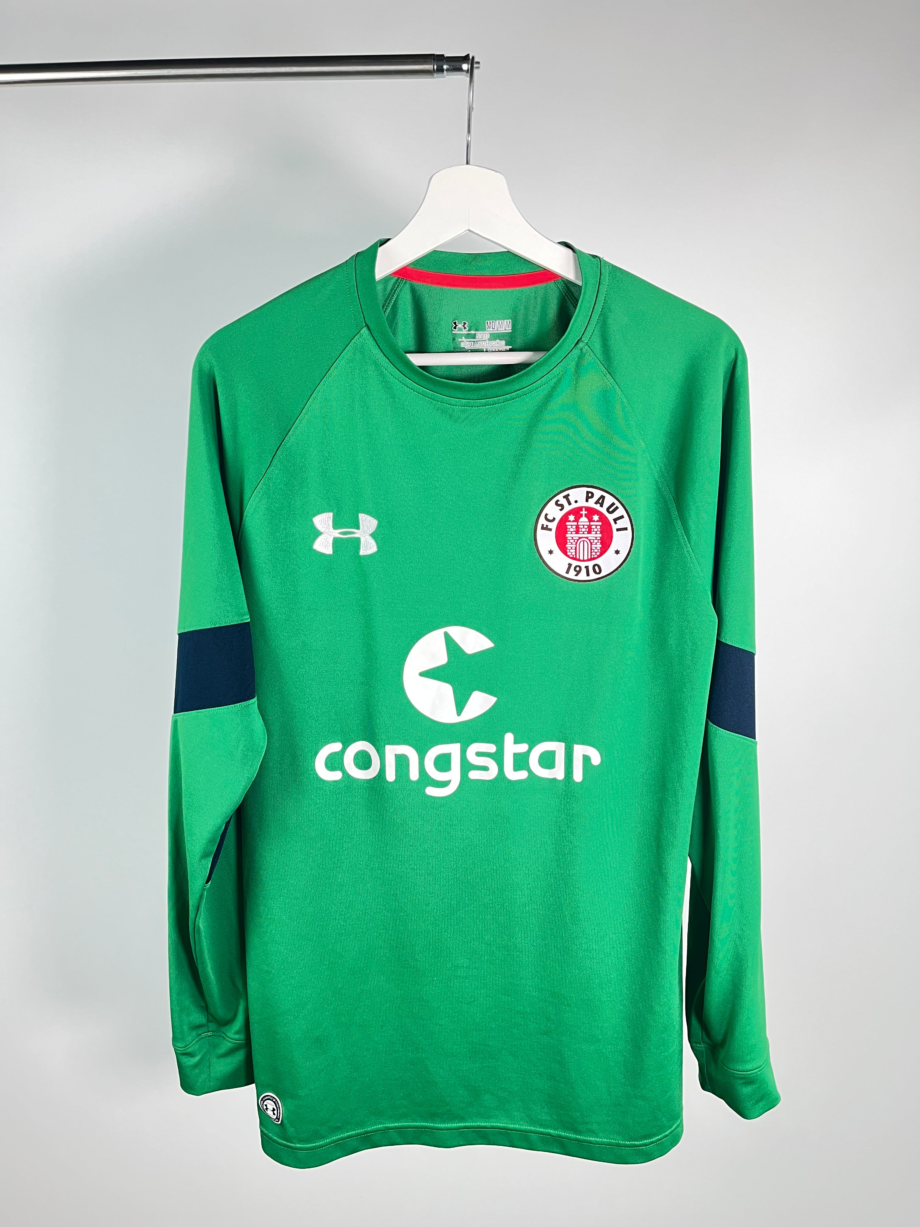 Jersey St. Pauli Portero 2016 2017 Manga Larga (M)