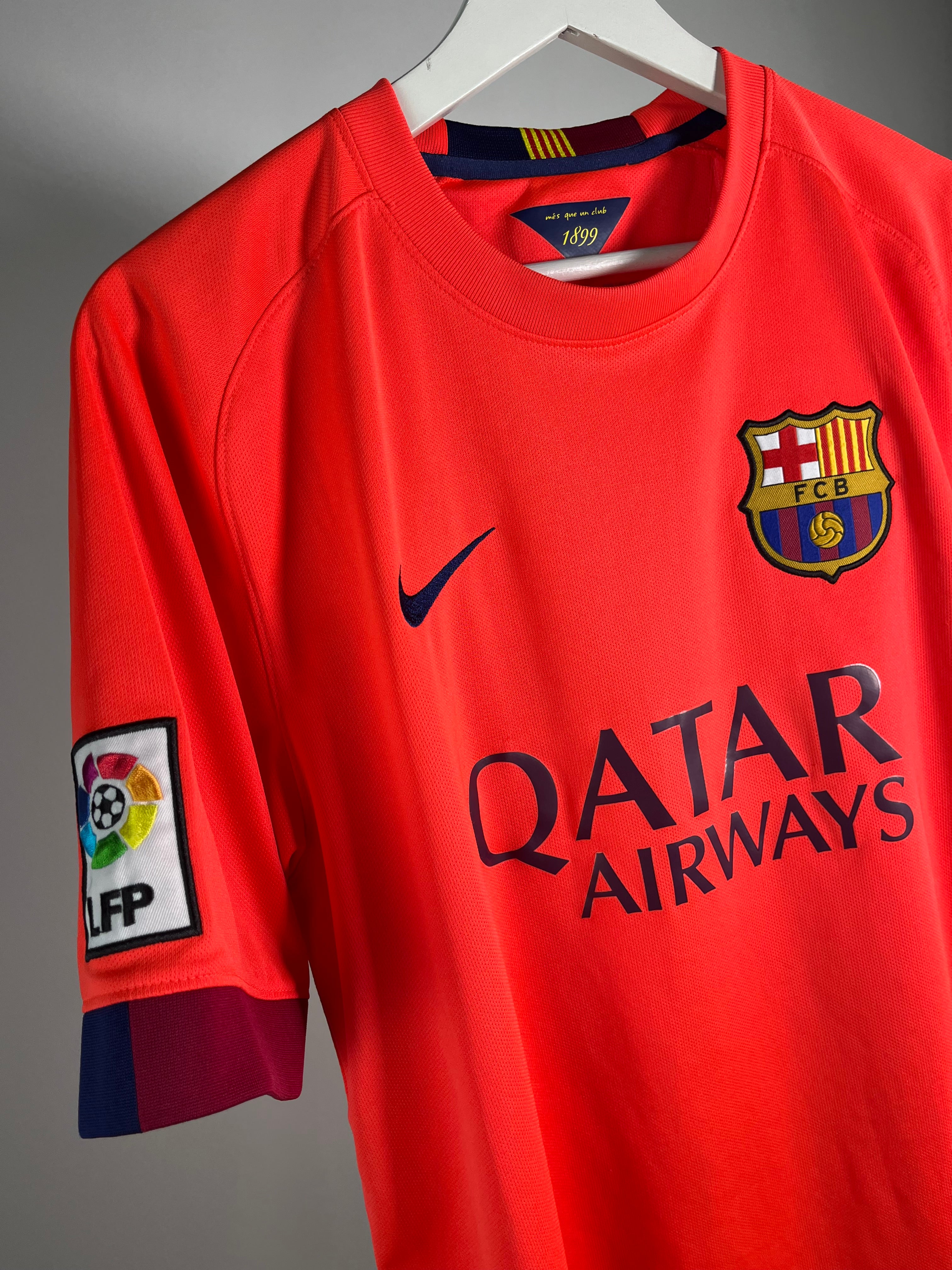 Jersey Barcelona Visita 2014 2015 Lionel Messi (L)
