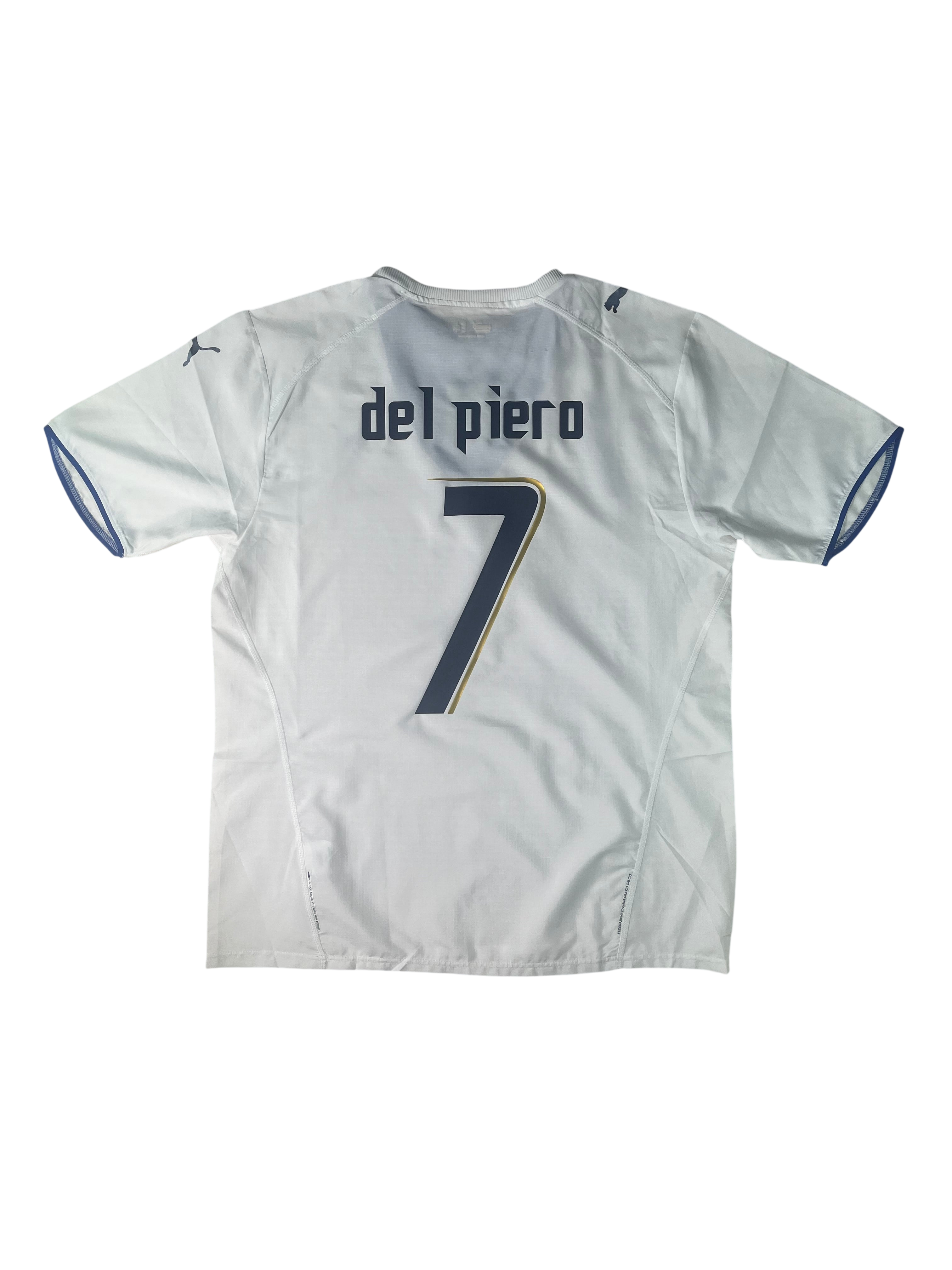Jersey Italia Visita 2006 2008 Alessandro Del Piero (L)