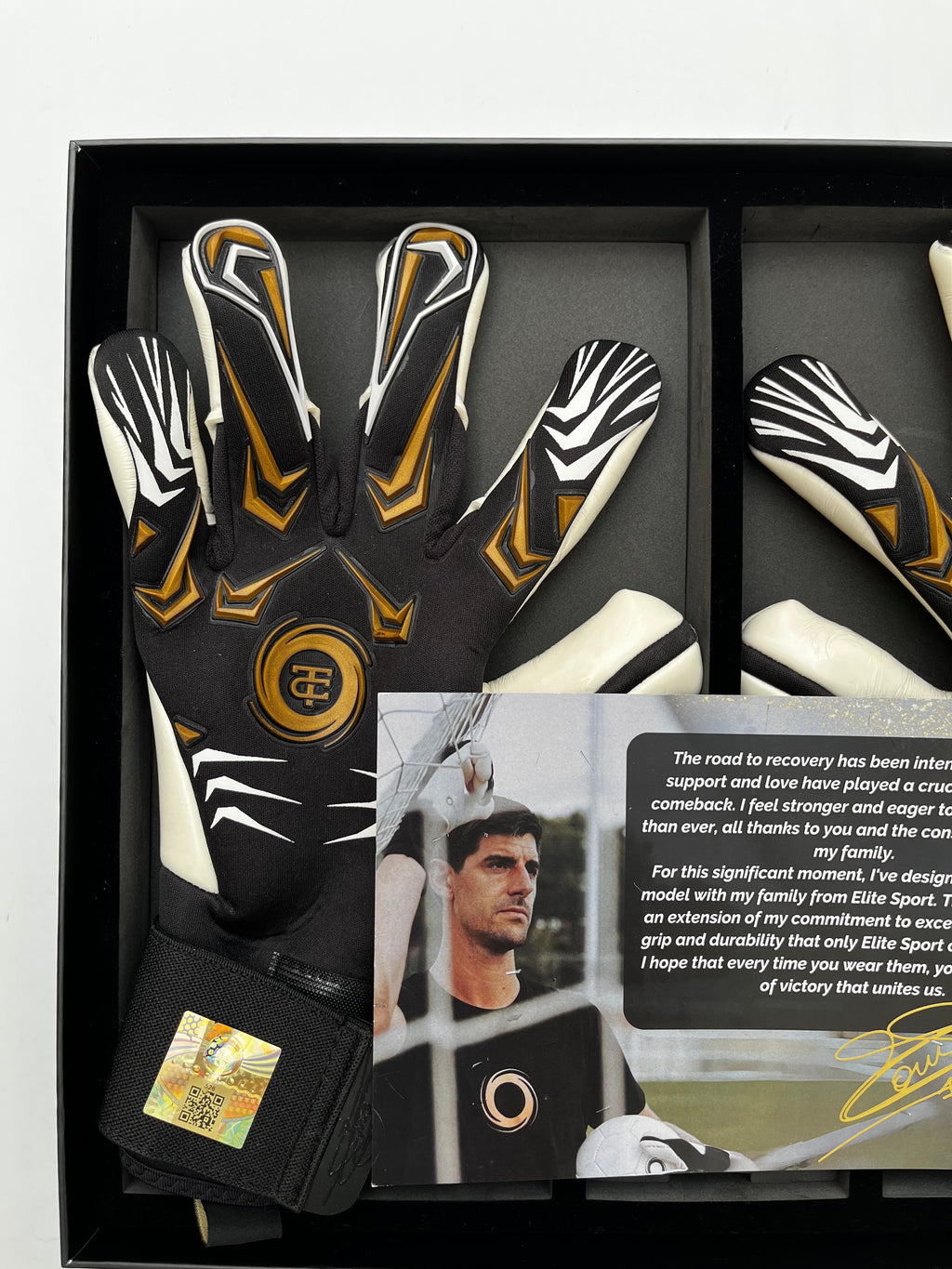 Guantes Thibaut Courtois Versión Jugador *Edición Limitada y Foliada*