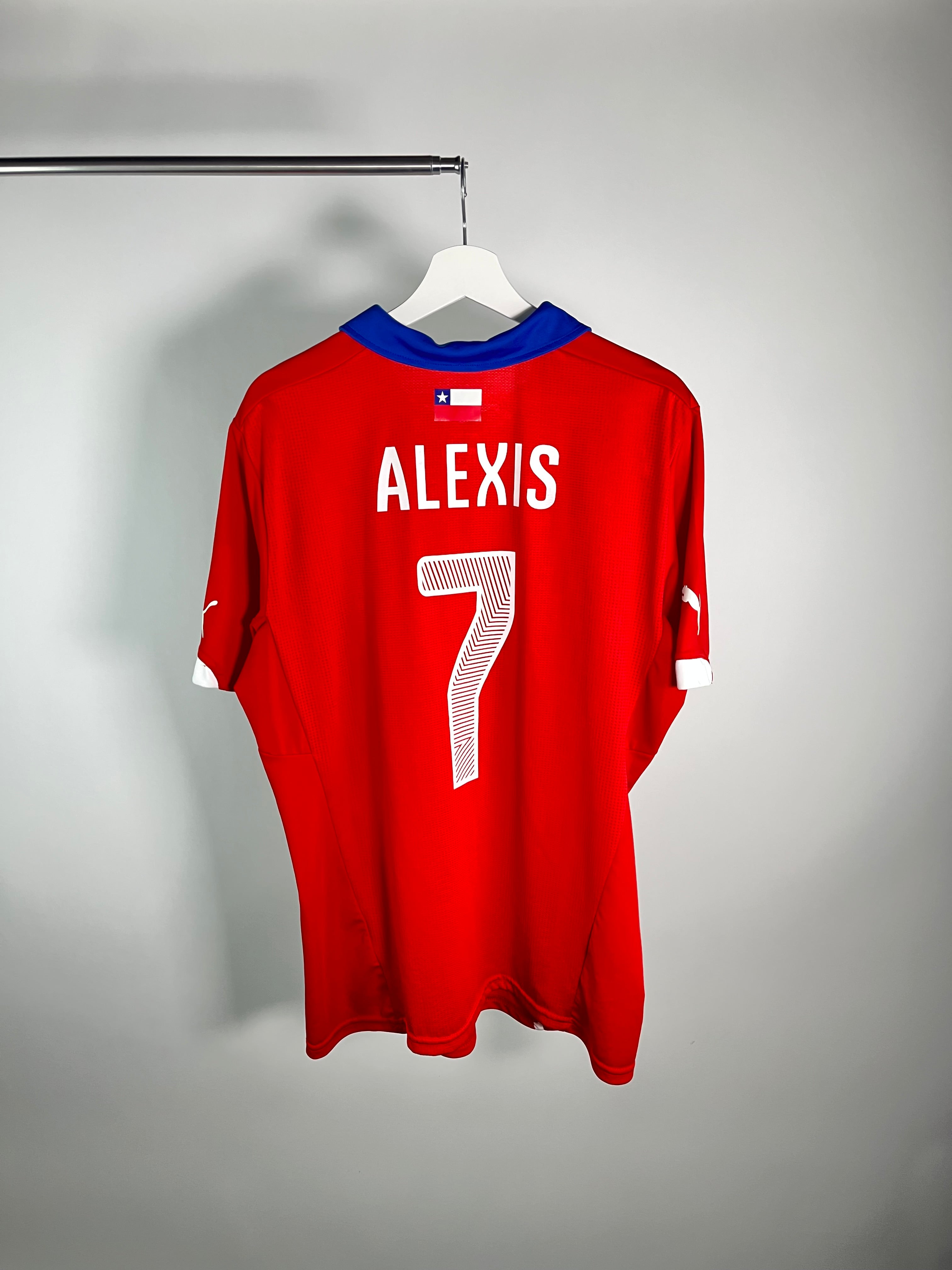 Jersey Chile Local 2014 2015 Alexis Sánchez (XL)