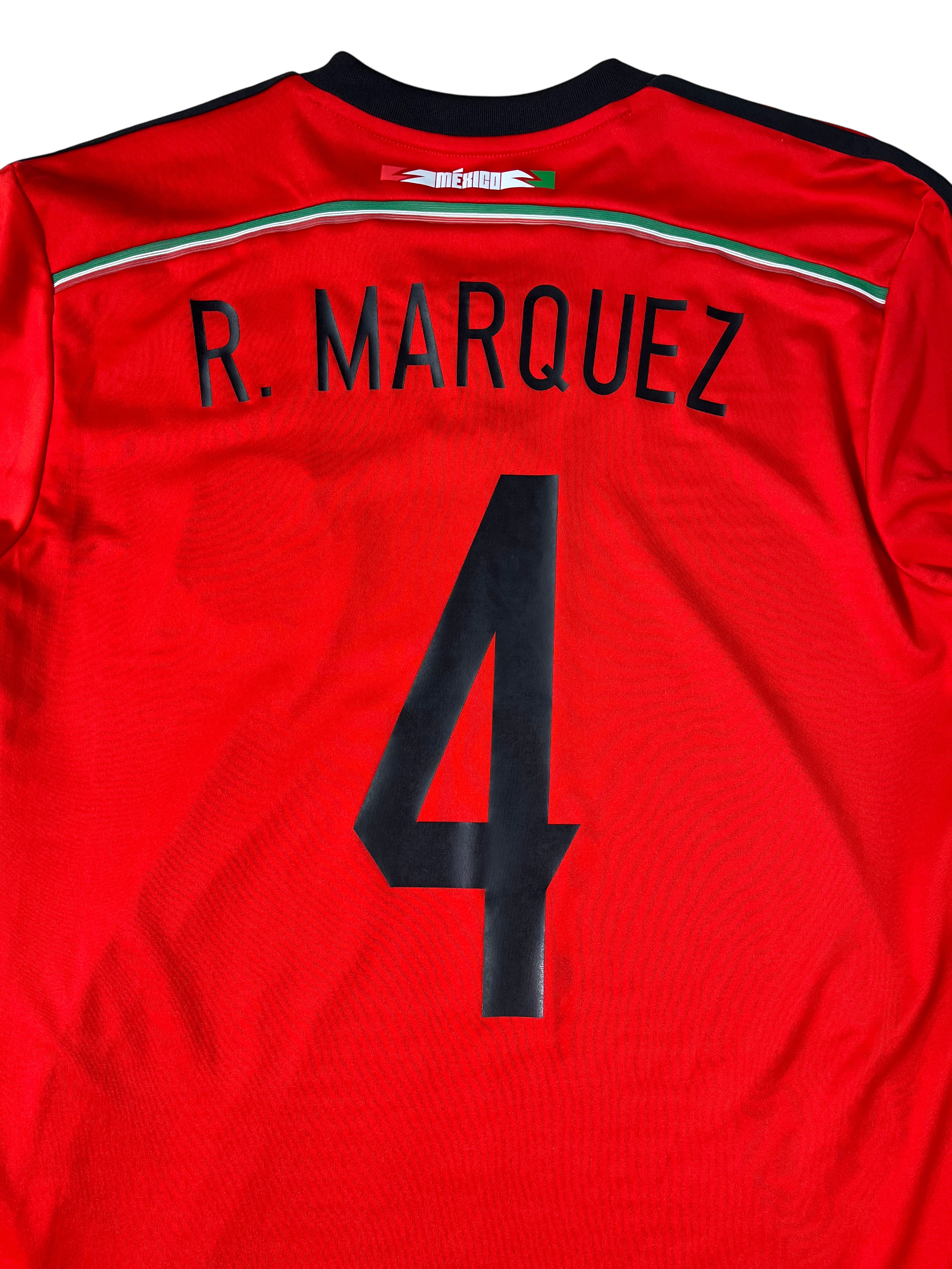 Jersey México Visita 2014 2015 Manga Larga Rafael Márquez (M)