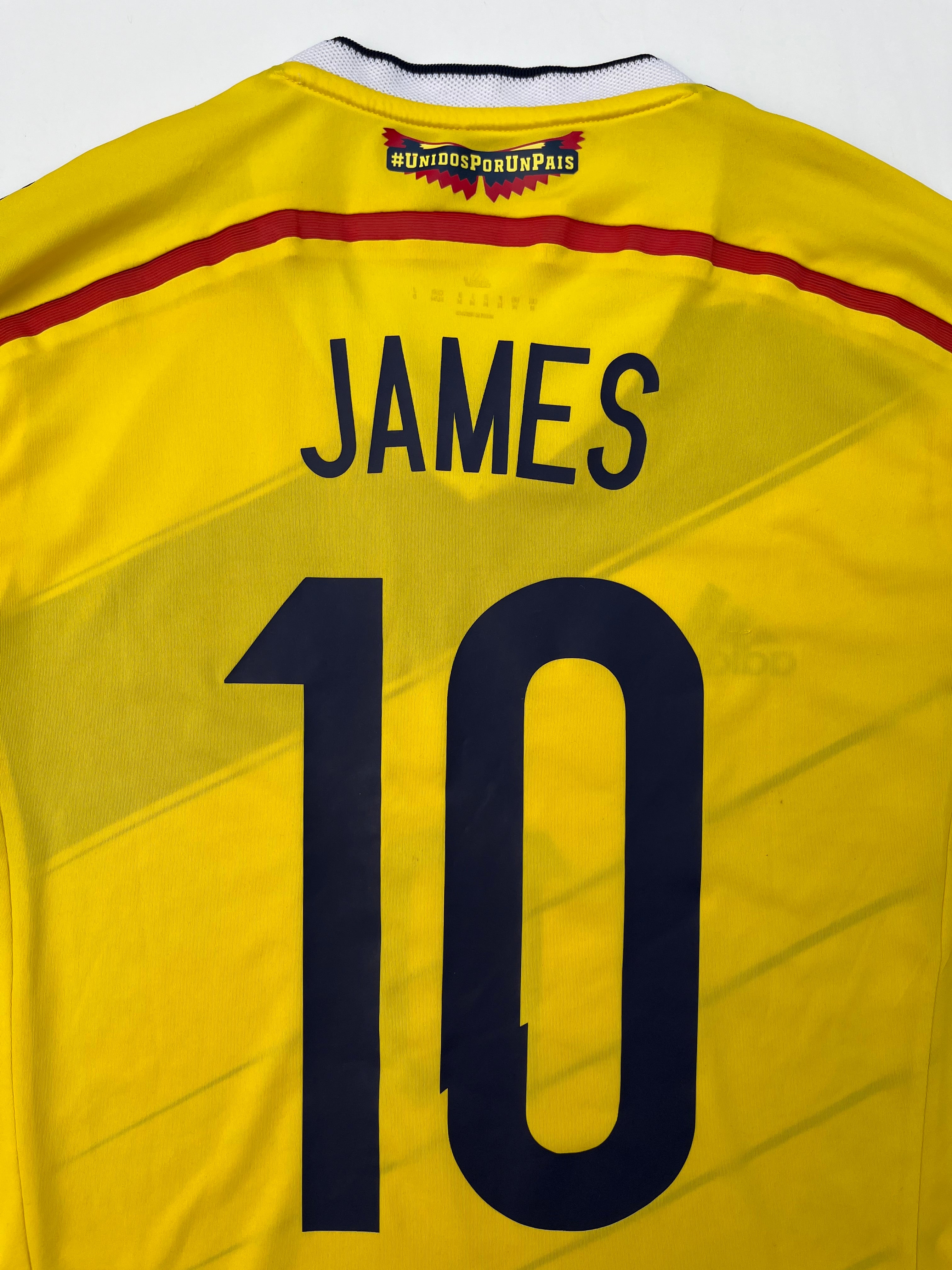 Jersey Colombia Local 2014 2015 Versión Jugador James Rodríguez (M)