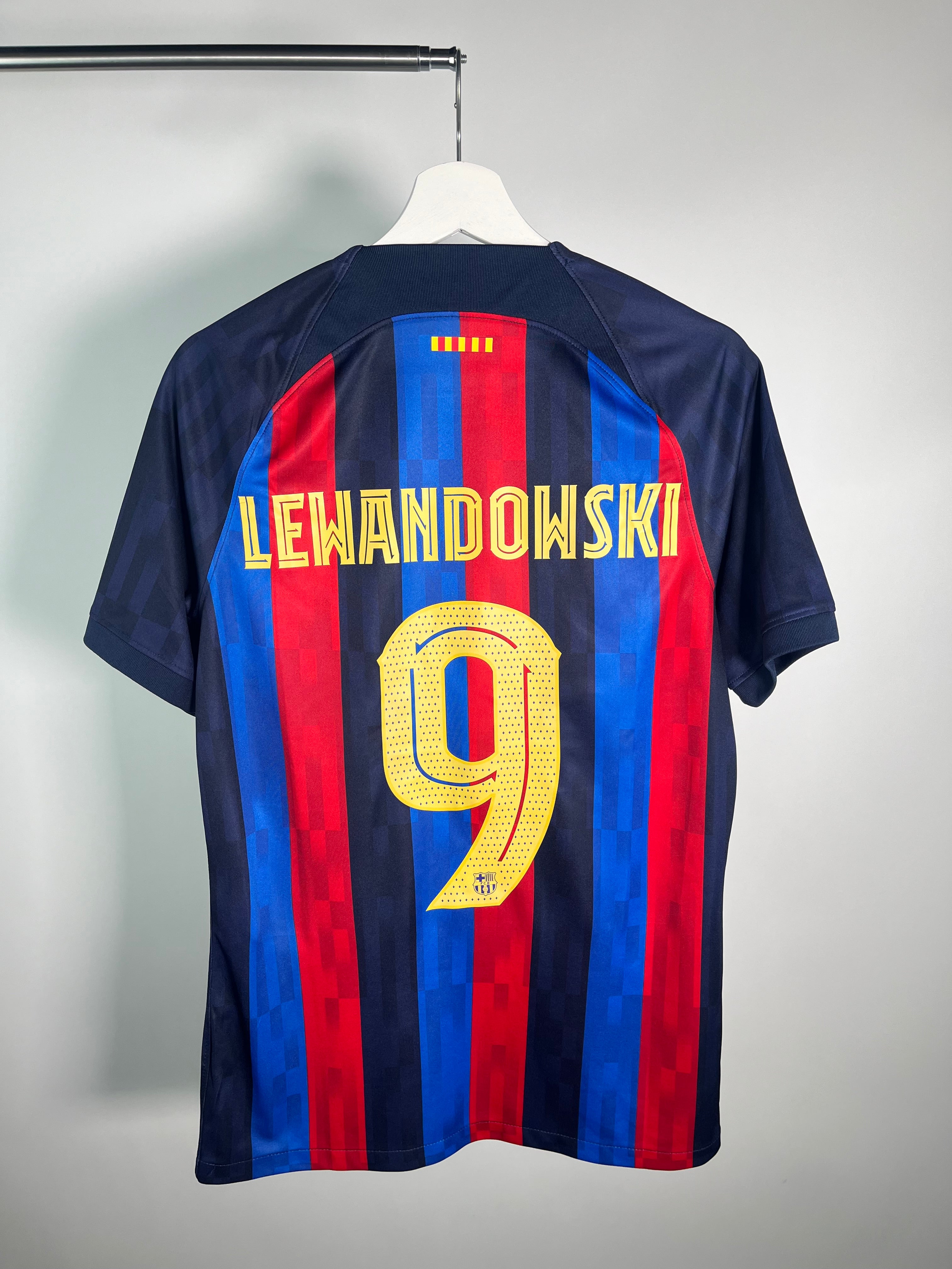 Jersey Barcelona Local 2022 2023 Robert Lewandowski (S)