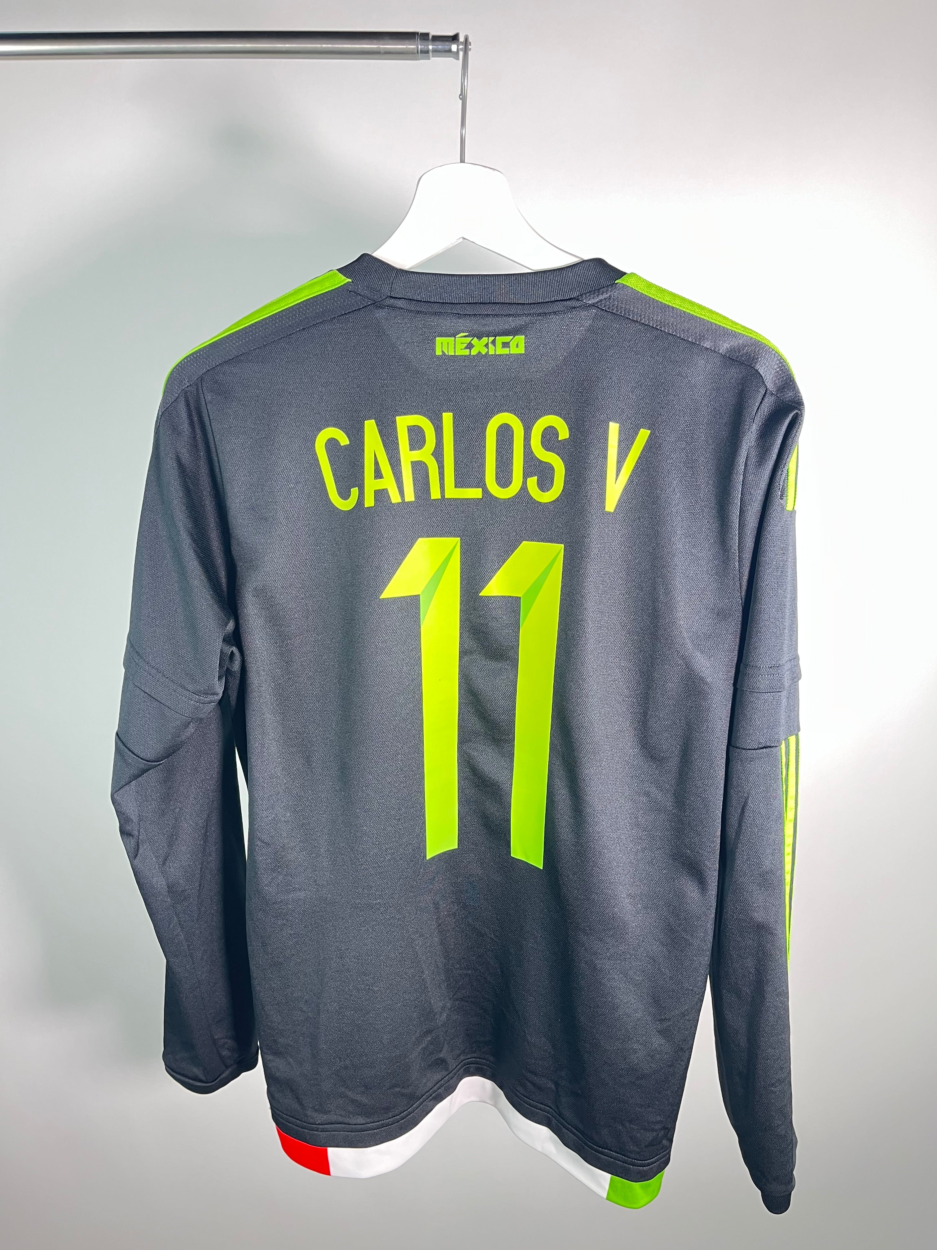 Jersey México Local 2015 2016 Manga Larga Carlos Vela (S)