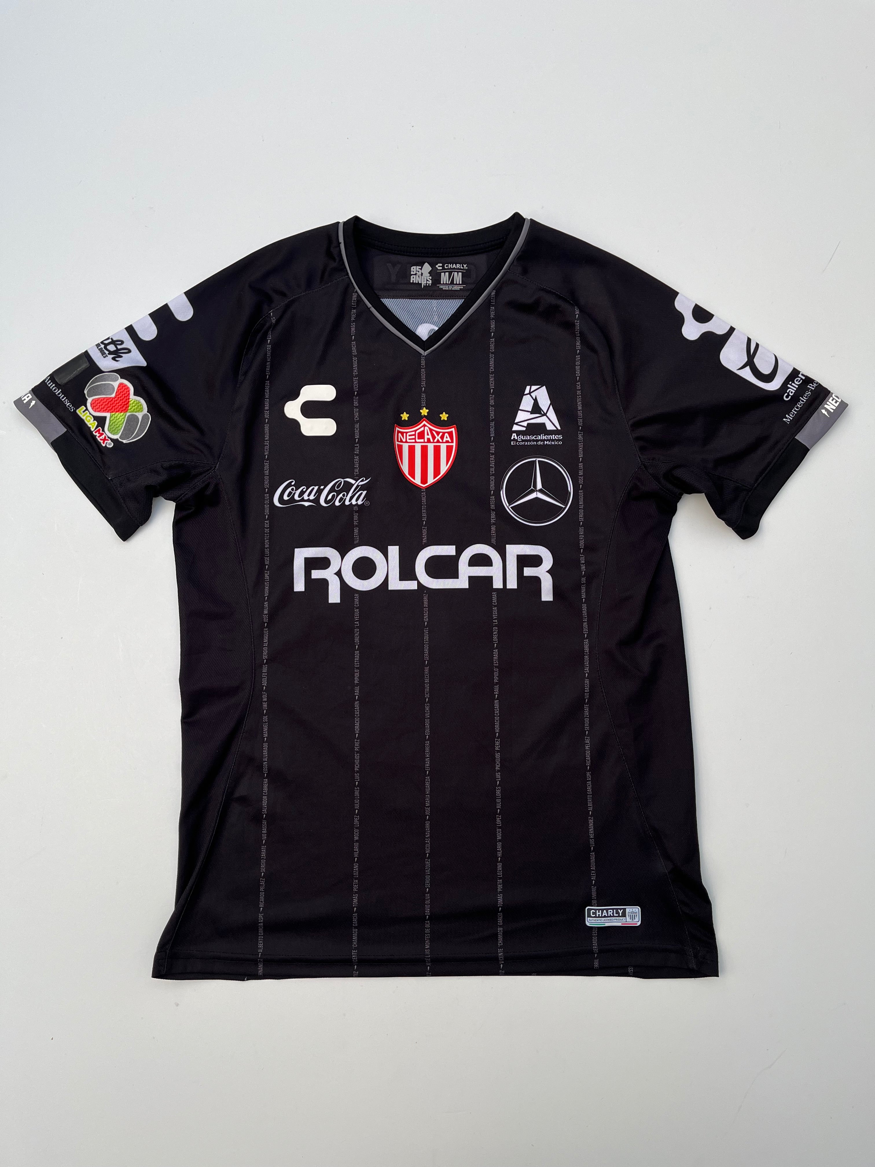 Jersey Necaxa Visita 2018 2019 Match Worn Carlos "Gullit" Peña (M)