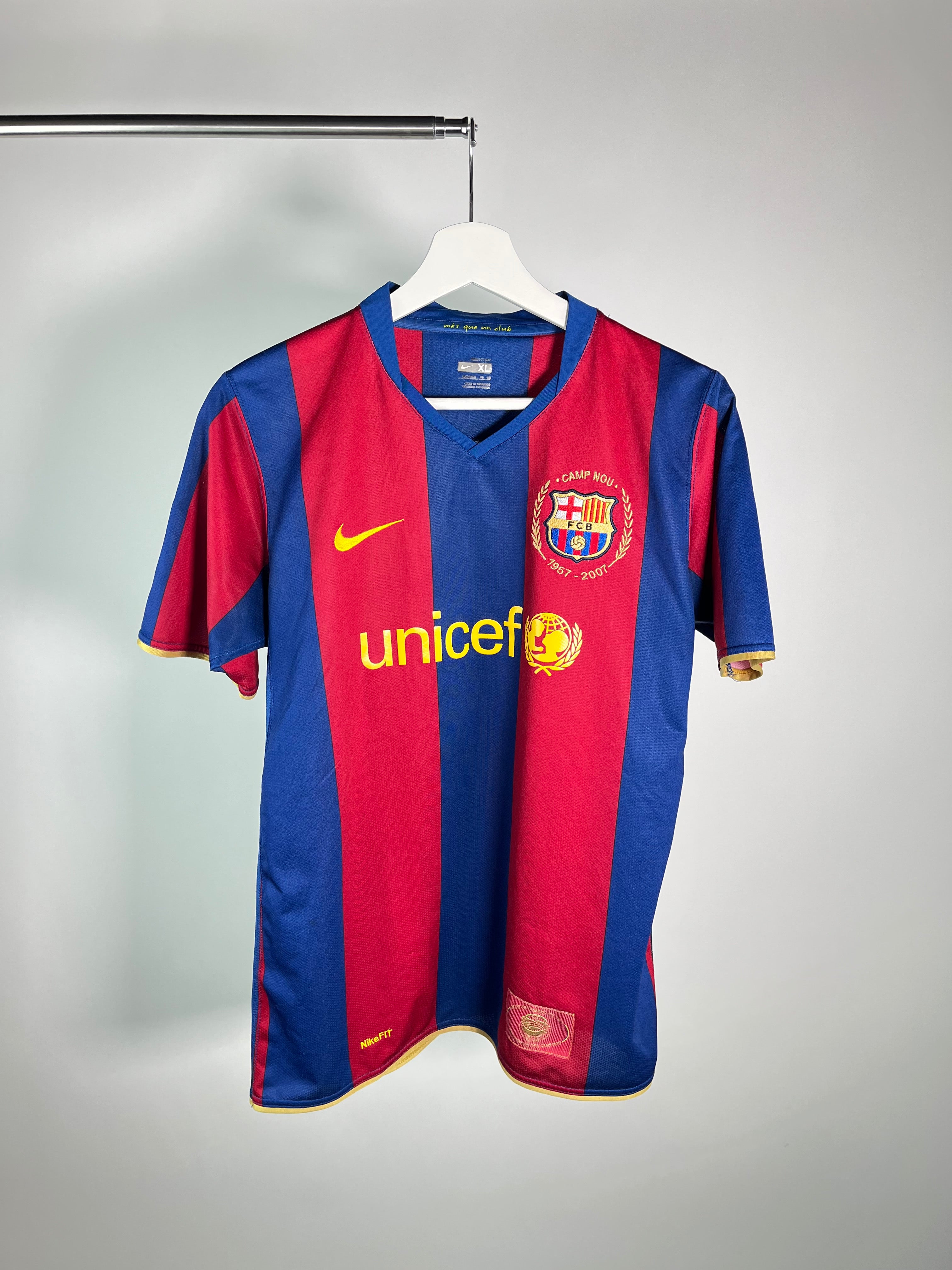 Jersey Barcelona Local 2007 2008 Lionel Messi (XL Niño)