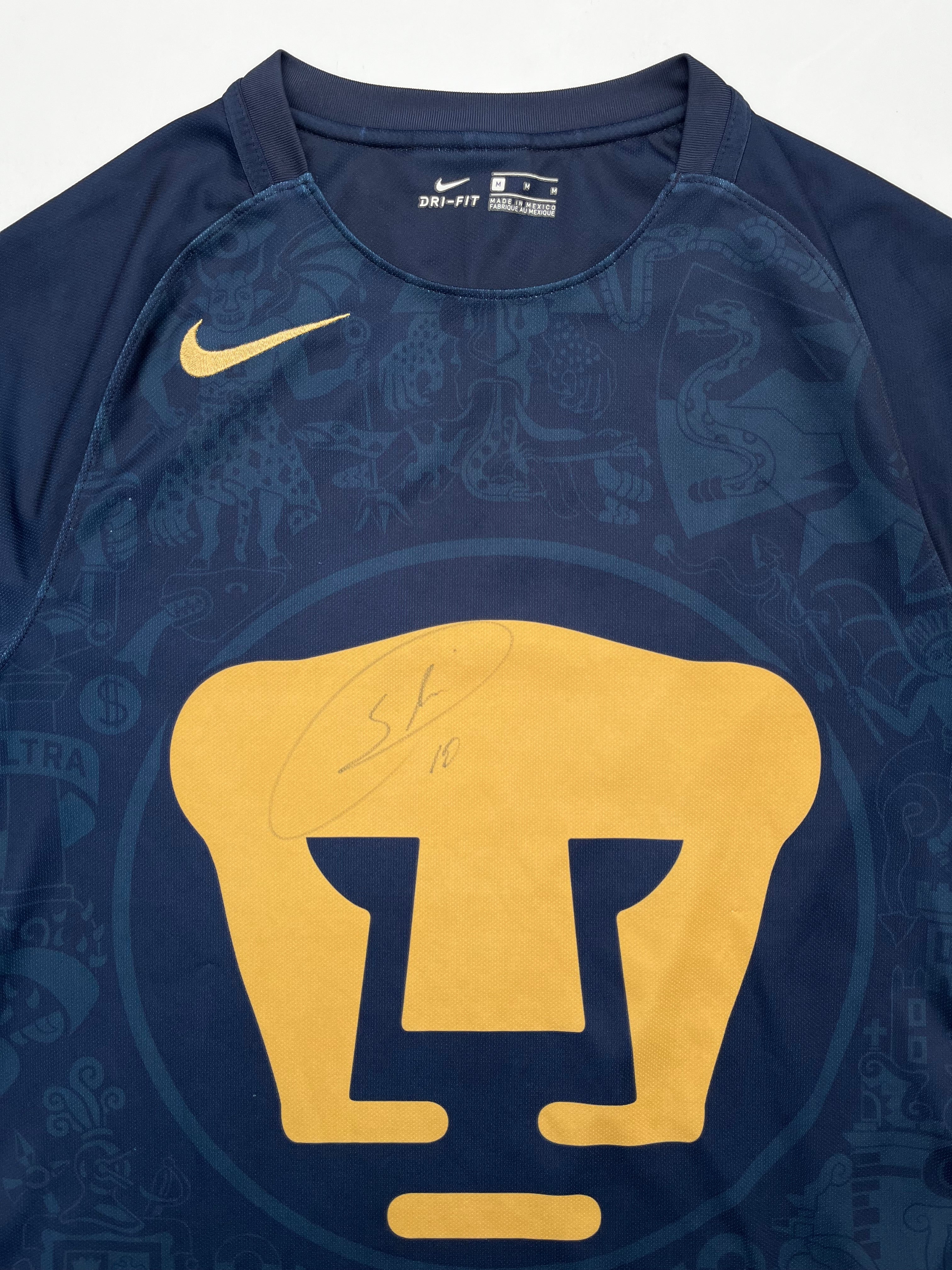Jersey Pumas Visita 2016 2017 Autografiado (M)