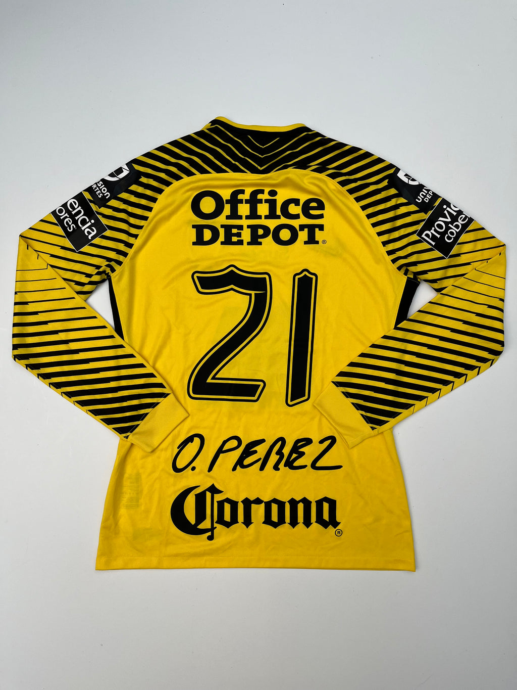 Jersey Pachuca Portero 2017 2018 Match Worn Óscar Pérez (L)